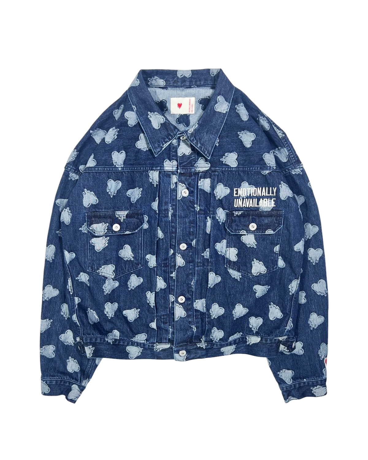 Emotionaly Unavailable  / EU DENIM JACKET (EU-HR8-0000-001)