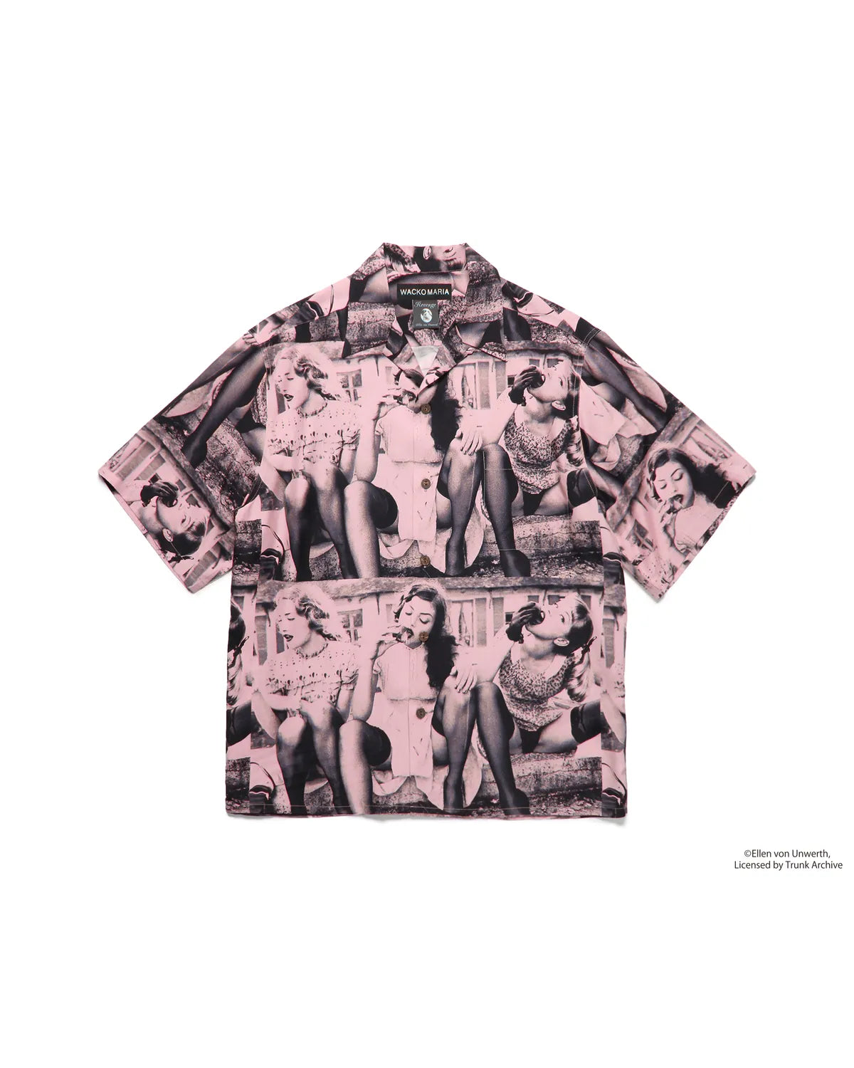 WACKO MARIA × ELLEN VON UNWERTH / S/S HAWAIIAN SHIRT (EVU-WM-HI02)