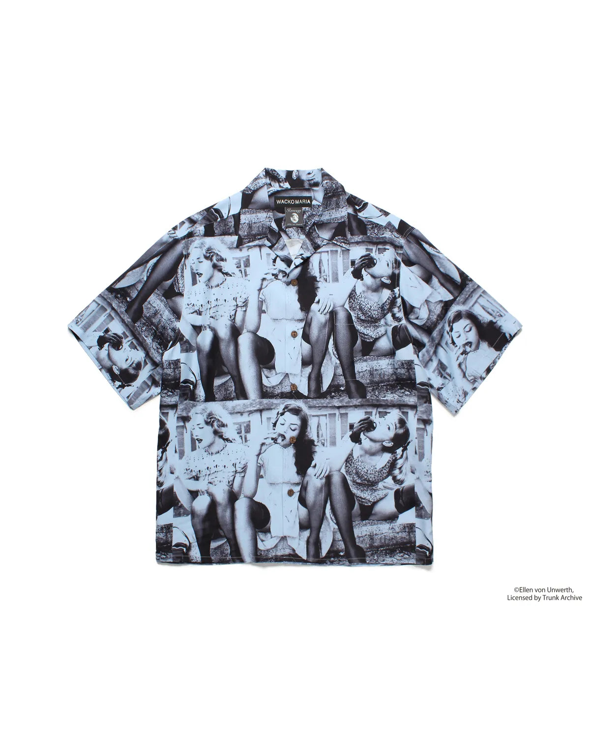 WACKO MARIA × ELLEN VON UNWERTH / S/S HAWAIIAN SHIRT (EVU-WM-HI02)