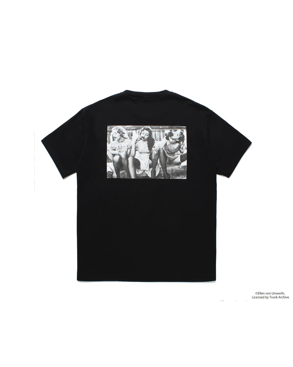 WACKO MARIA × ELLEN VON UNWERTH / WASHED HEAVY WEIGHT T-SHIRT -TYPE-2- (EVU-WM-WT02)