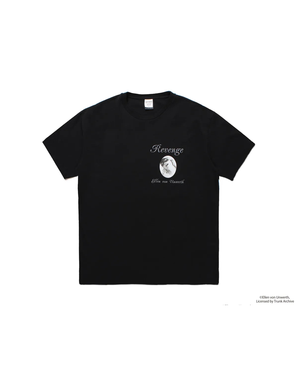 WACKO MARIA × ELLEN VON UNWERTH / WASHED HEAVY WEIGHT T-SHIRT -TYPE-2- (EVU-WM-WT02)