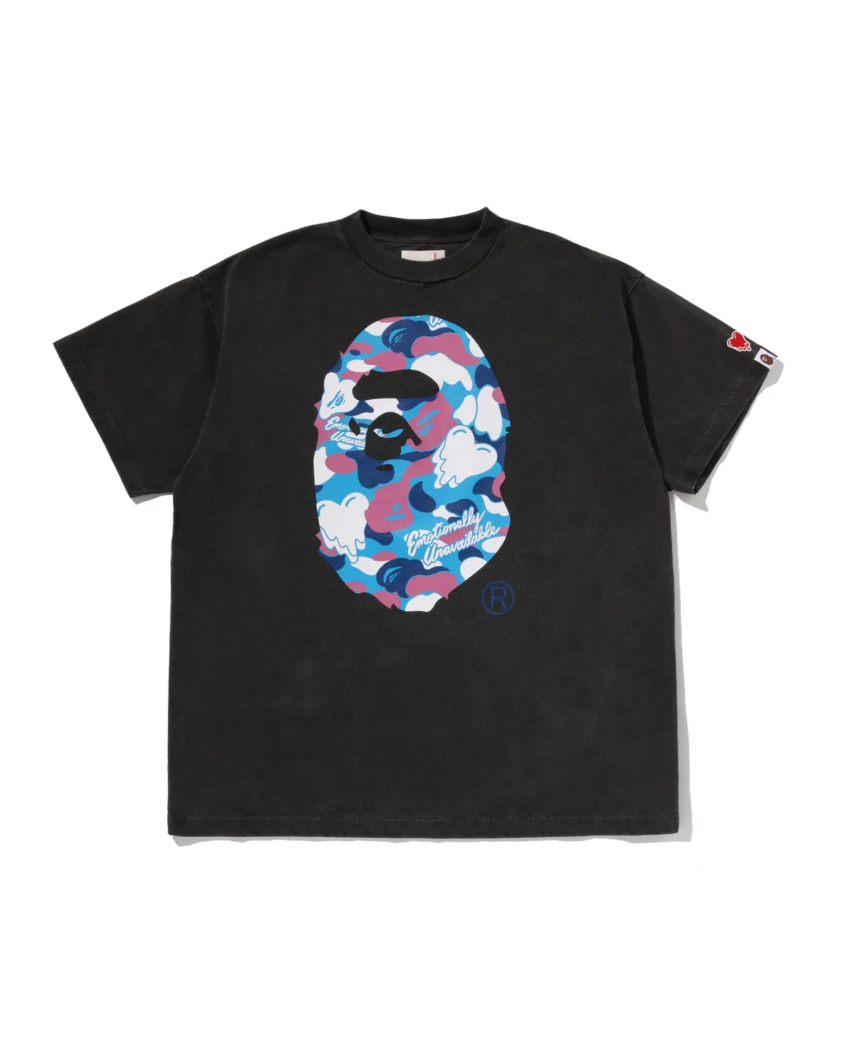 も*様 【新品】エイプ APE エモーショナリーアンアベイラブル 半袖 Tシャツ Emotionaly Unavailable（ エモーショナリーアンアベイラブル） / × A