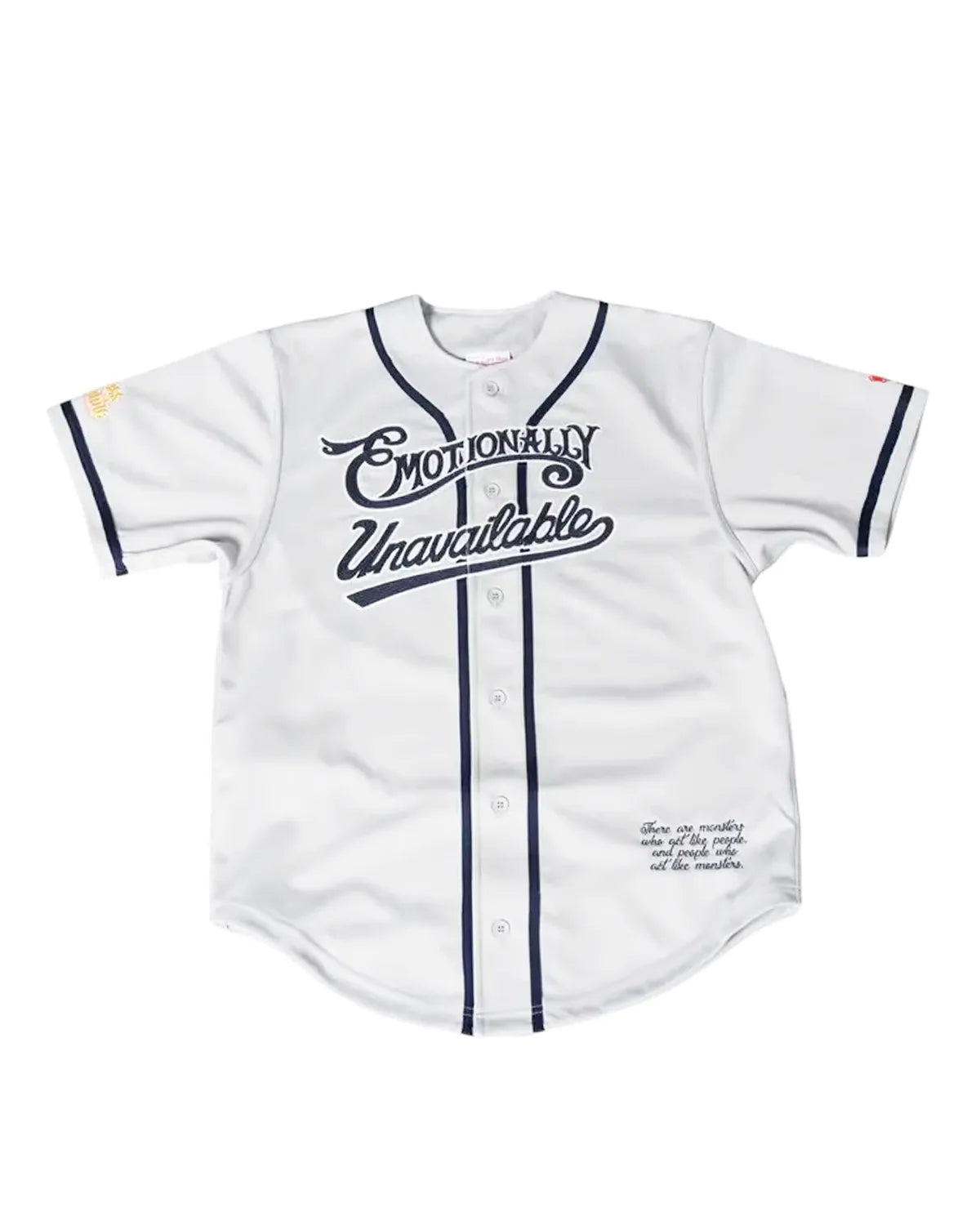 Emotionaly Unavailable の EU BASEBALL JERSEY (EU-HR8-0000-C02)