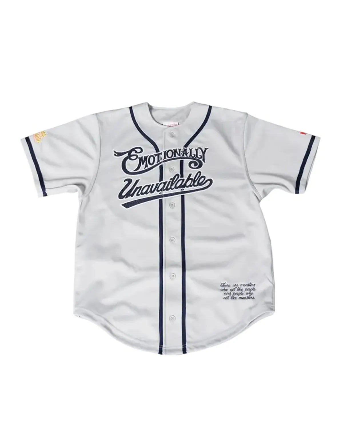 Emotionaly Unavailable の EU BASEBALL JERSEY (EU-HR8-0000-C02)
