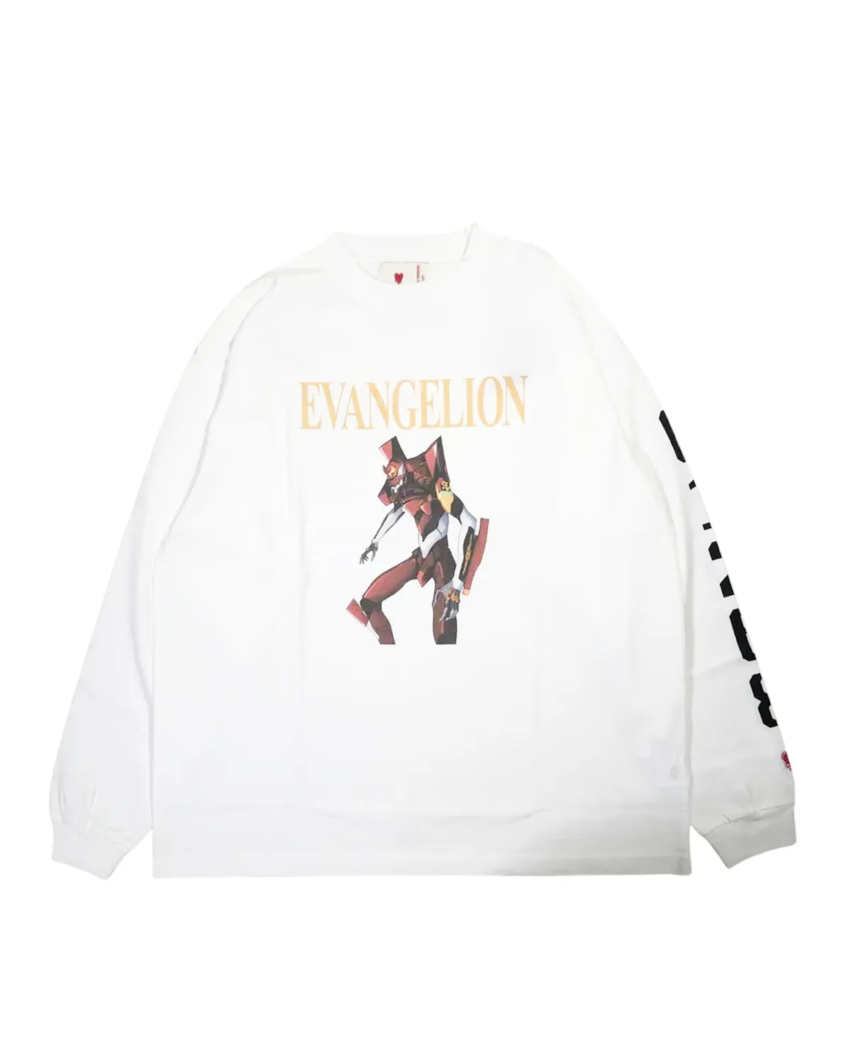 Emotionaly Unavailable × 新世紀エヴァンゲリオン の EU EV UNIT02 LS TEE (EU-HR1-0000-C31)