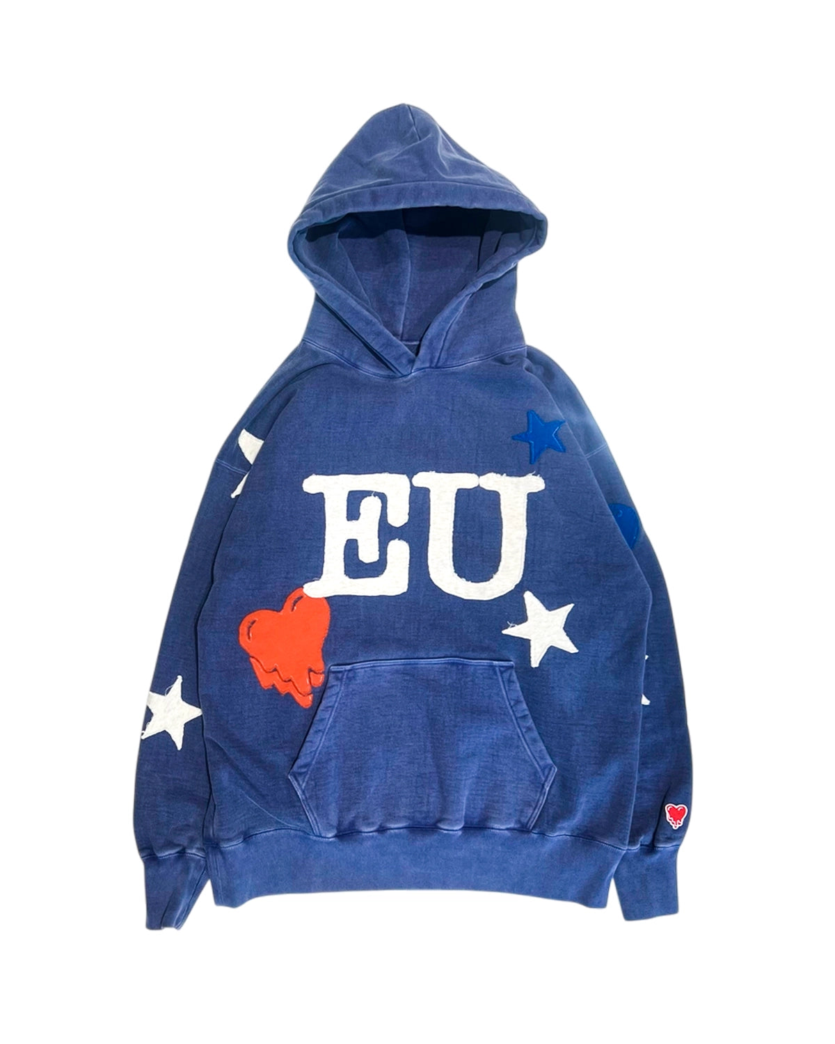 Emotionaly Unavailable の EU HAND PATCH HOODIE (EU-MK8-0000-030)
