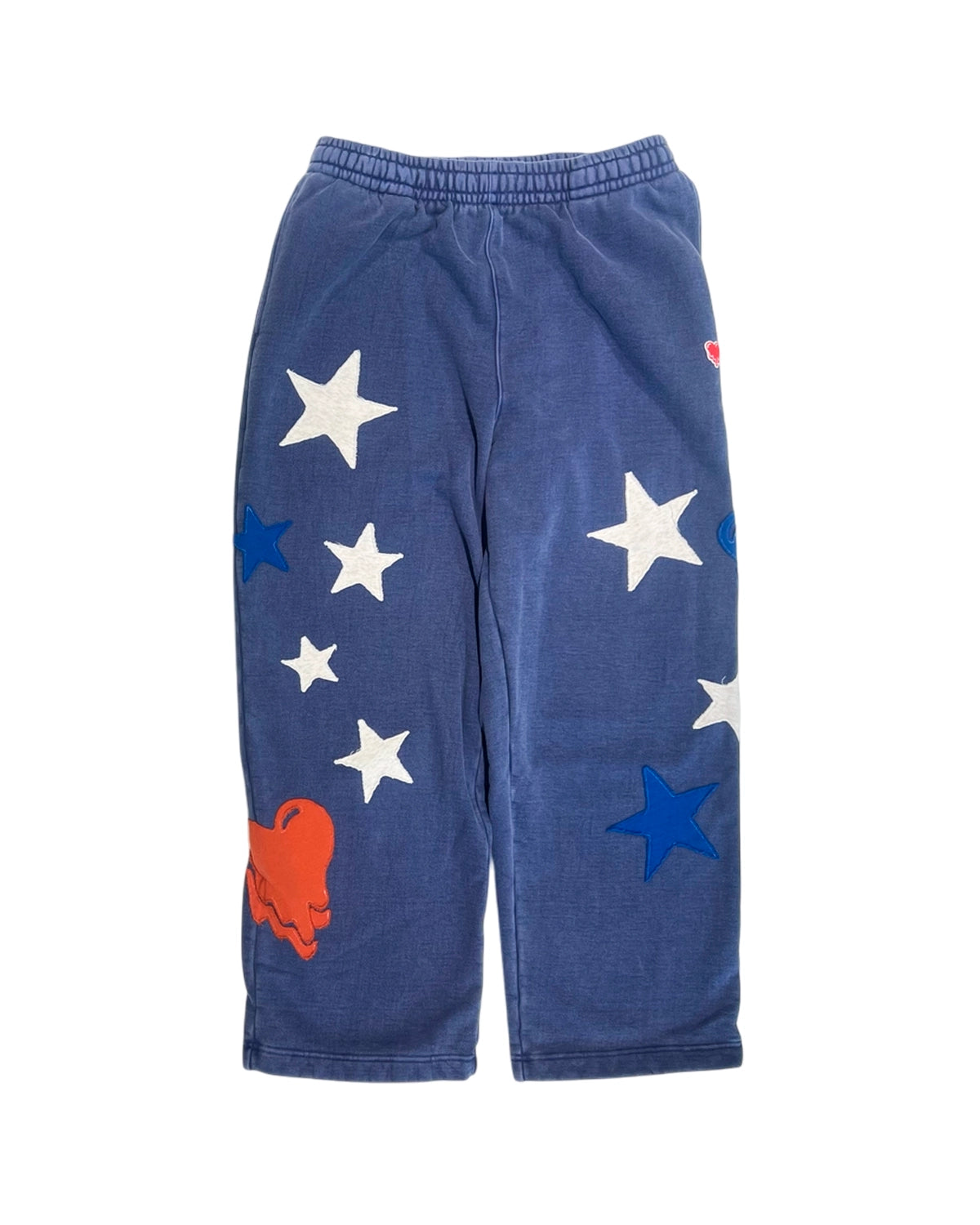 Emotionaly Unavailable の EU HAND PATCH SWEAT PANTS (EU-MK8-0000-031)