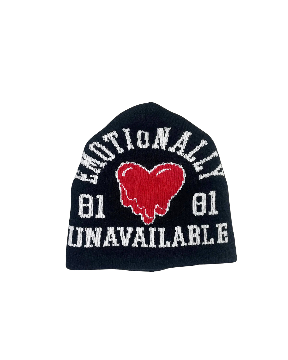 Emotionaly Unavailable  の EU LOGO BEENIE (EU-HR1-0000-043)