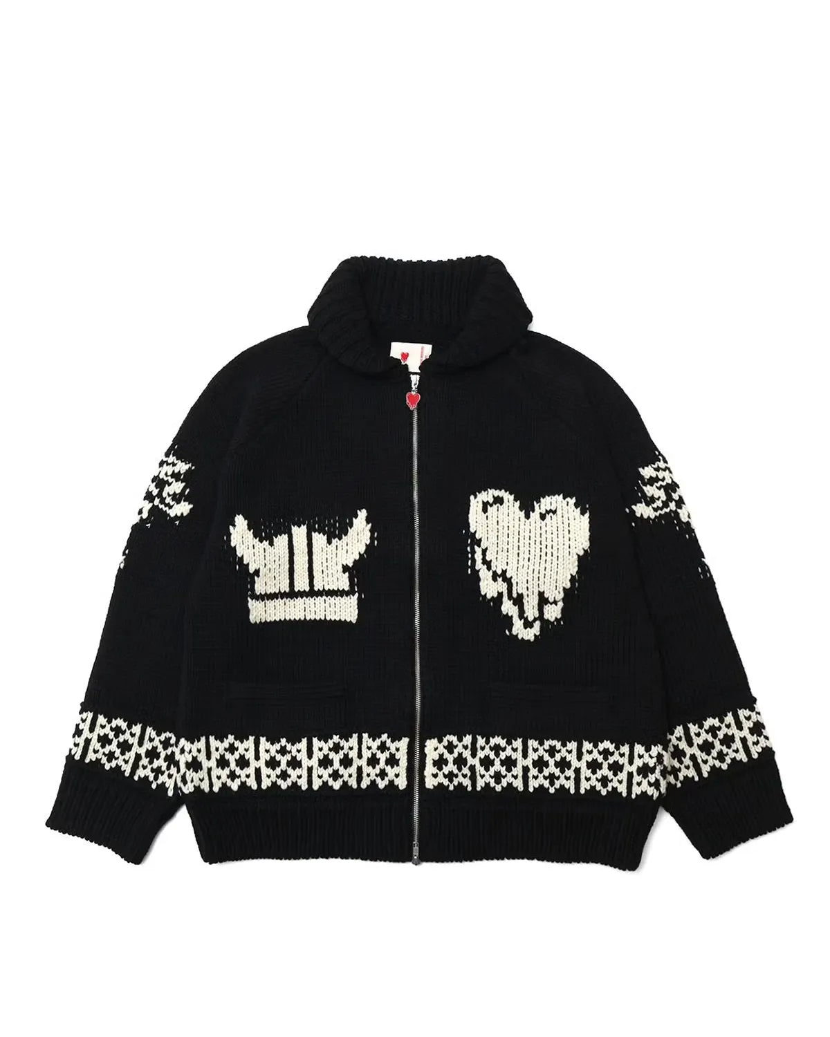 Emotionaly Unavailable の EU ND KNIT JACKET (EU-MK1-0000-014)