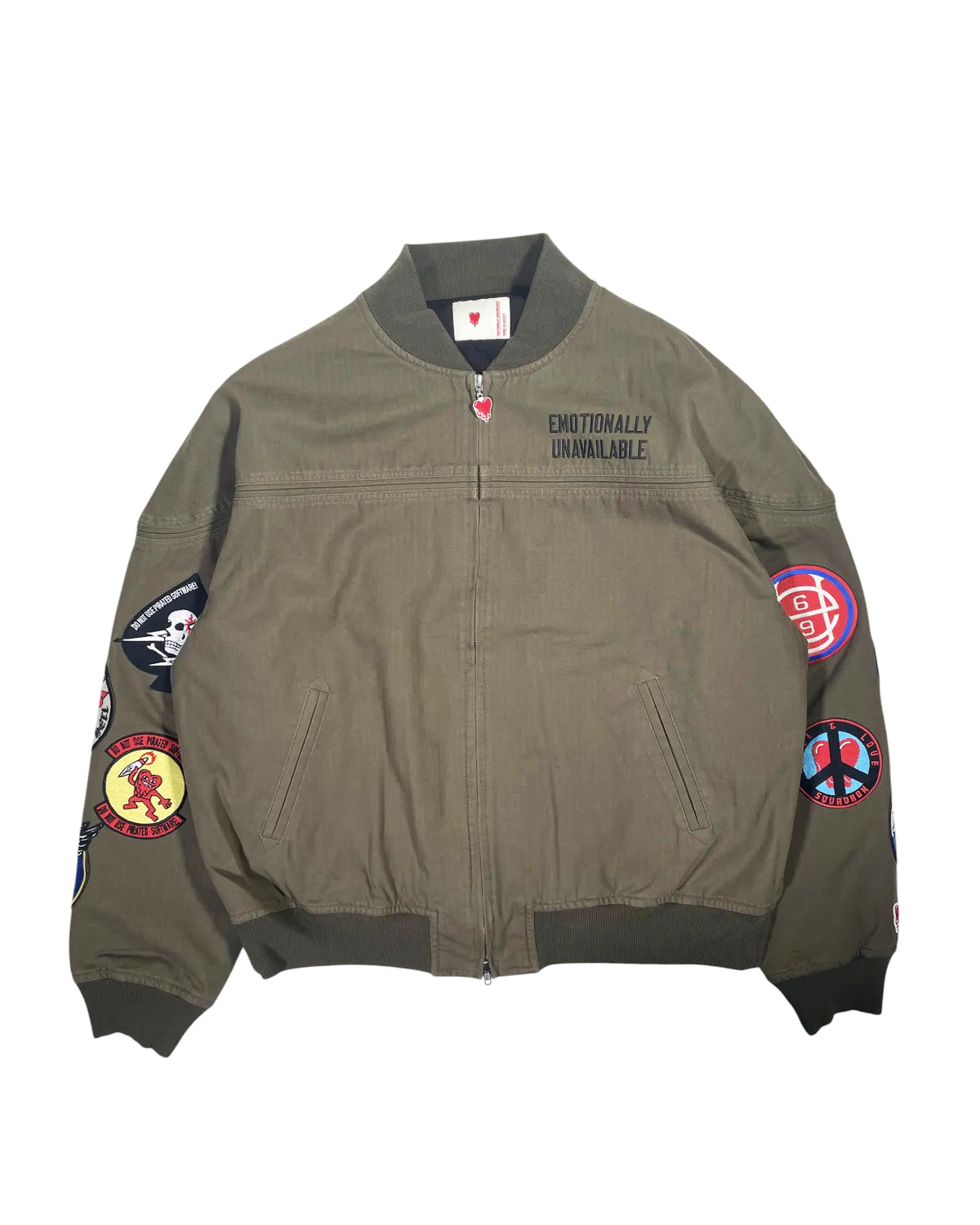 Emotionaly Unavailable  の EU PATCH JACKET (EU-HR1-0000-004)