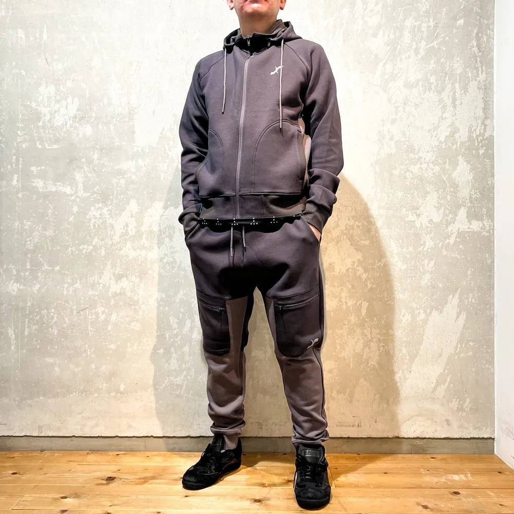 DEES / Sweat Zip Hoodie Black  (DE2302-CLT004)