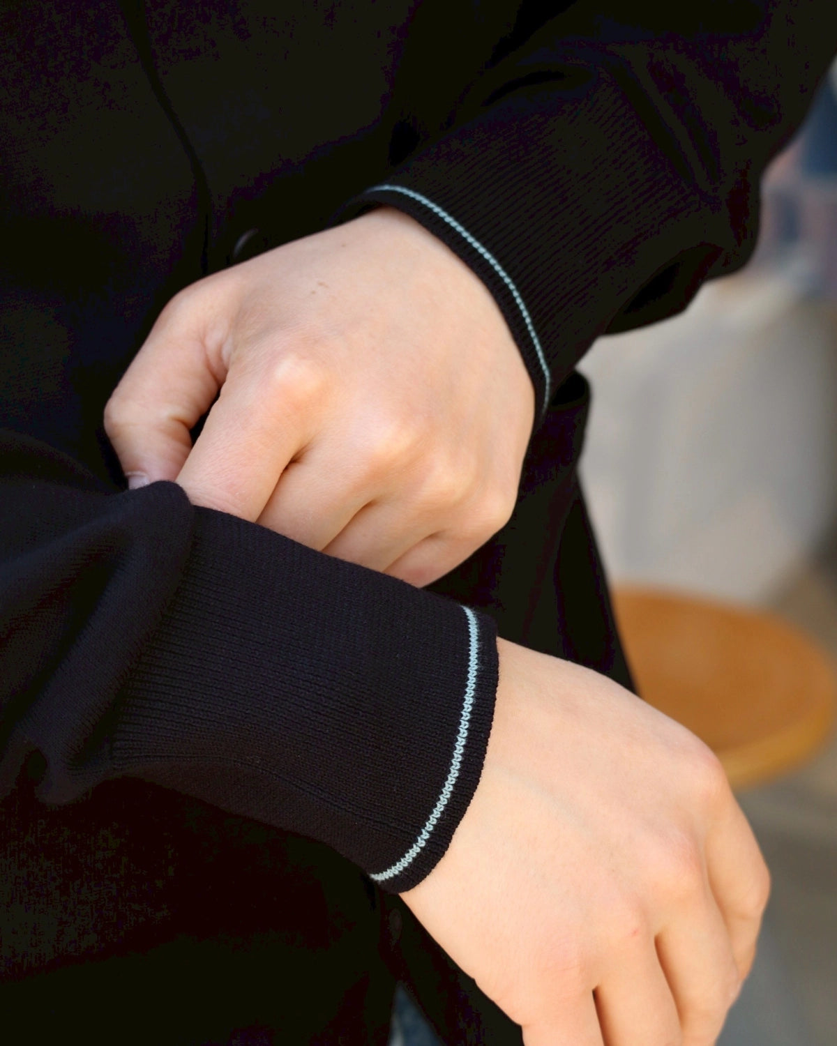 DESCENDANT / NURSE KNIT CARDIGAN (261MADS-KNM02)