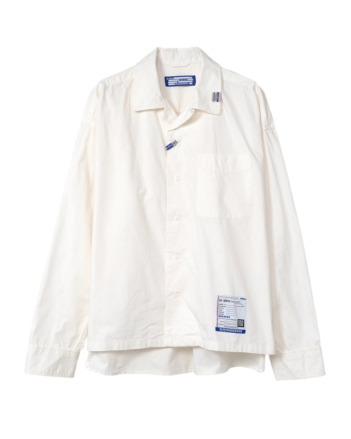 Maison MIHARA YASUHIRO in・stru(men-tal). / Oxford Long-sleeve Shirt (I12SH011)