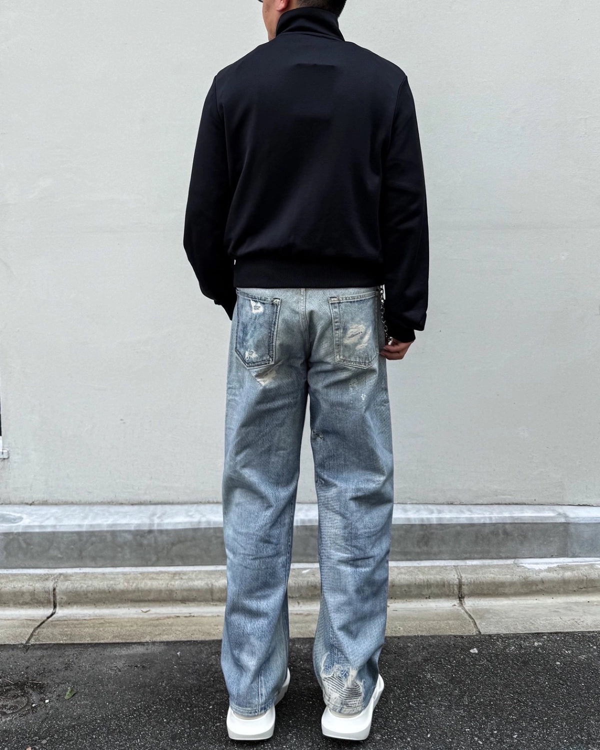 OUR LEGACY / MOB JACKET Prime Black True Track Jersey (M2256MP)