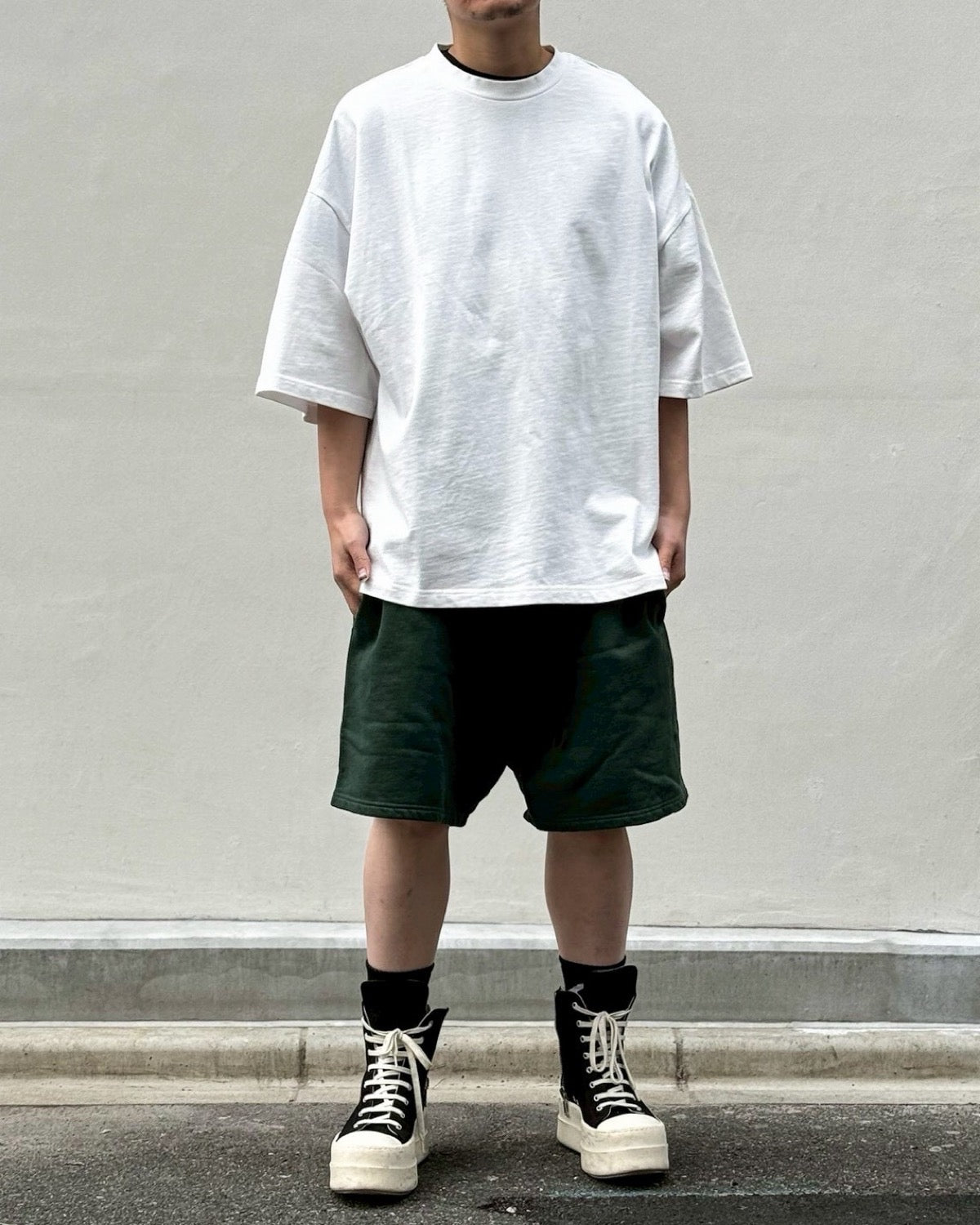 entire studios / Heavy Boxy Tee (ESSS26TT01012)