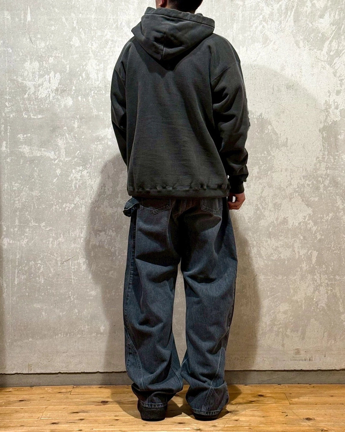 LASTMAN / PRINTED HOODIE "SO CIETY" (252LM-CT17)