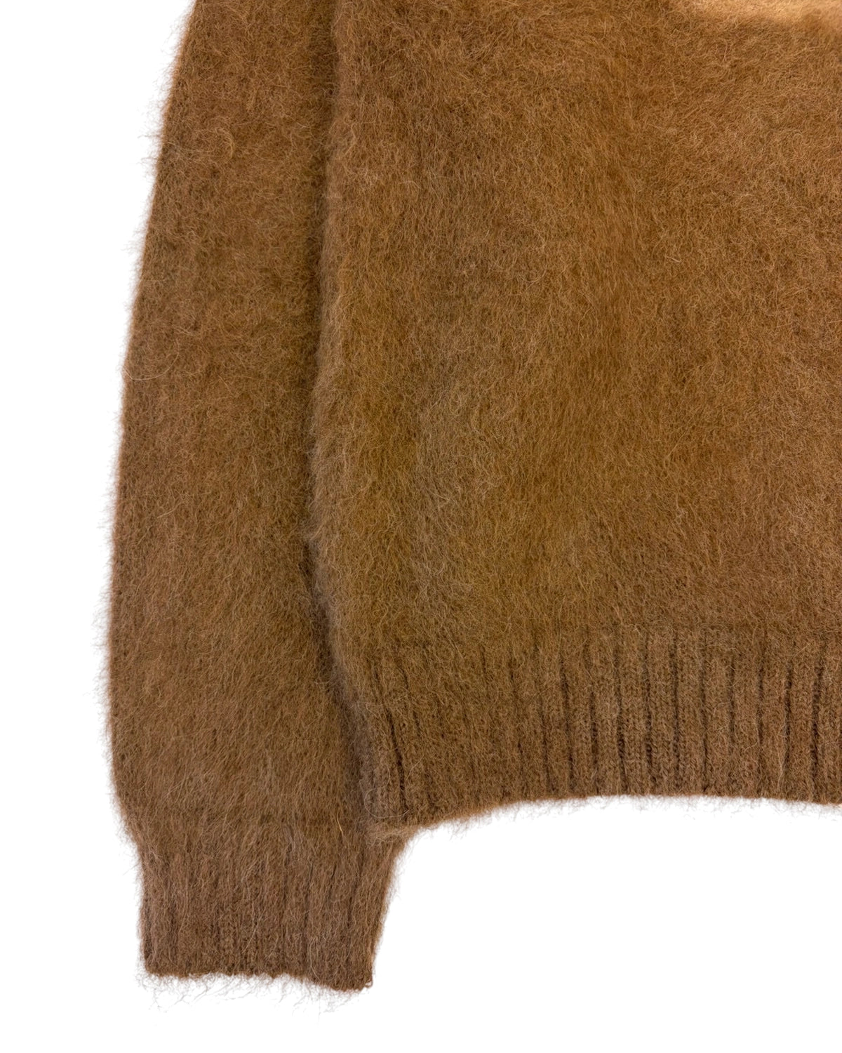 MARKAWARE / ALPACA BRUSHED STRIPED JUMPER (A25D02SW01C)