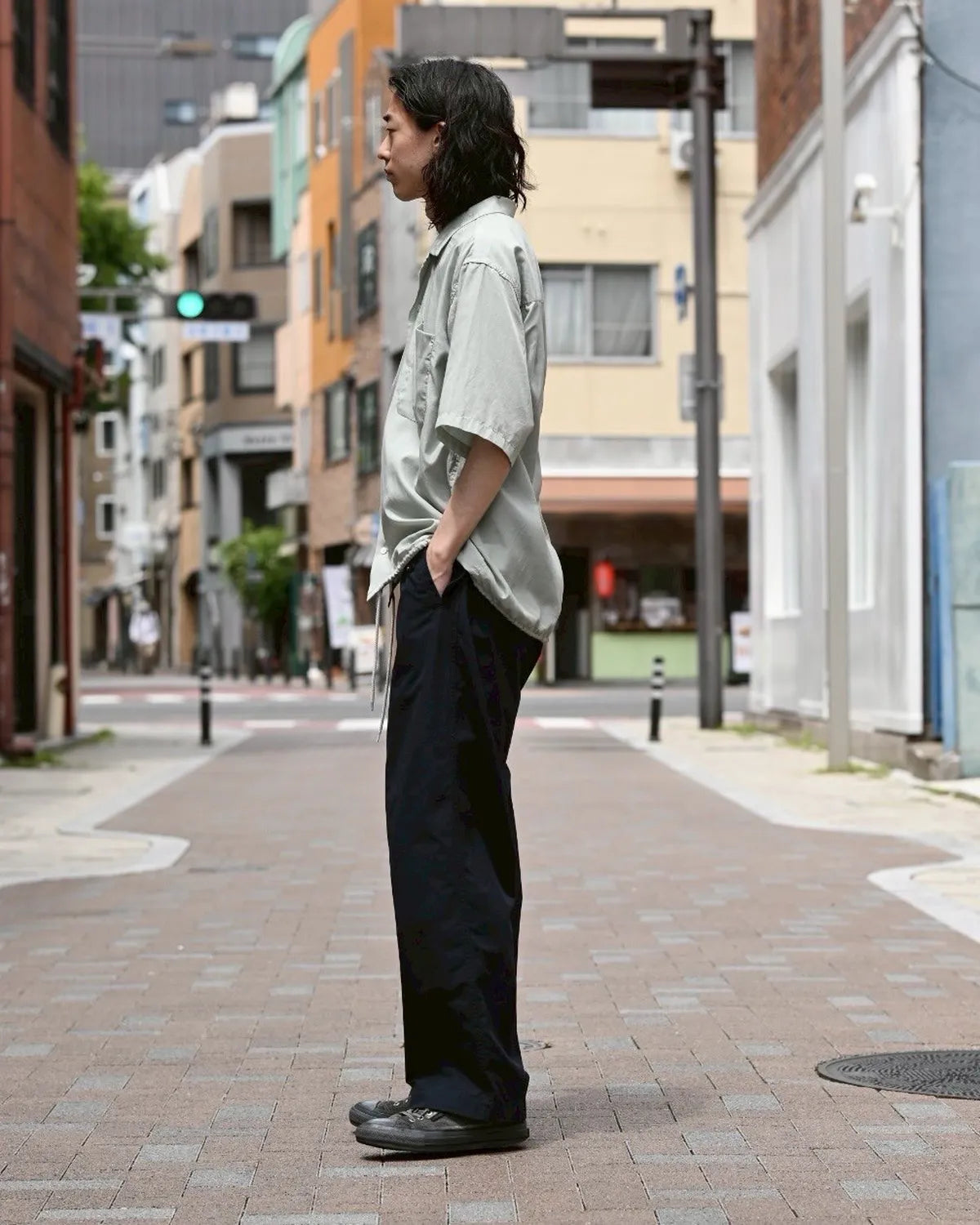 nanamica / Side Belt Wide Pants (S25SC107)