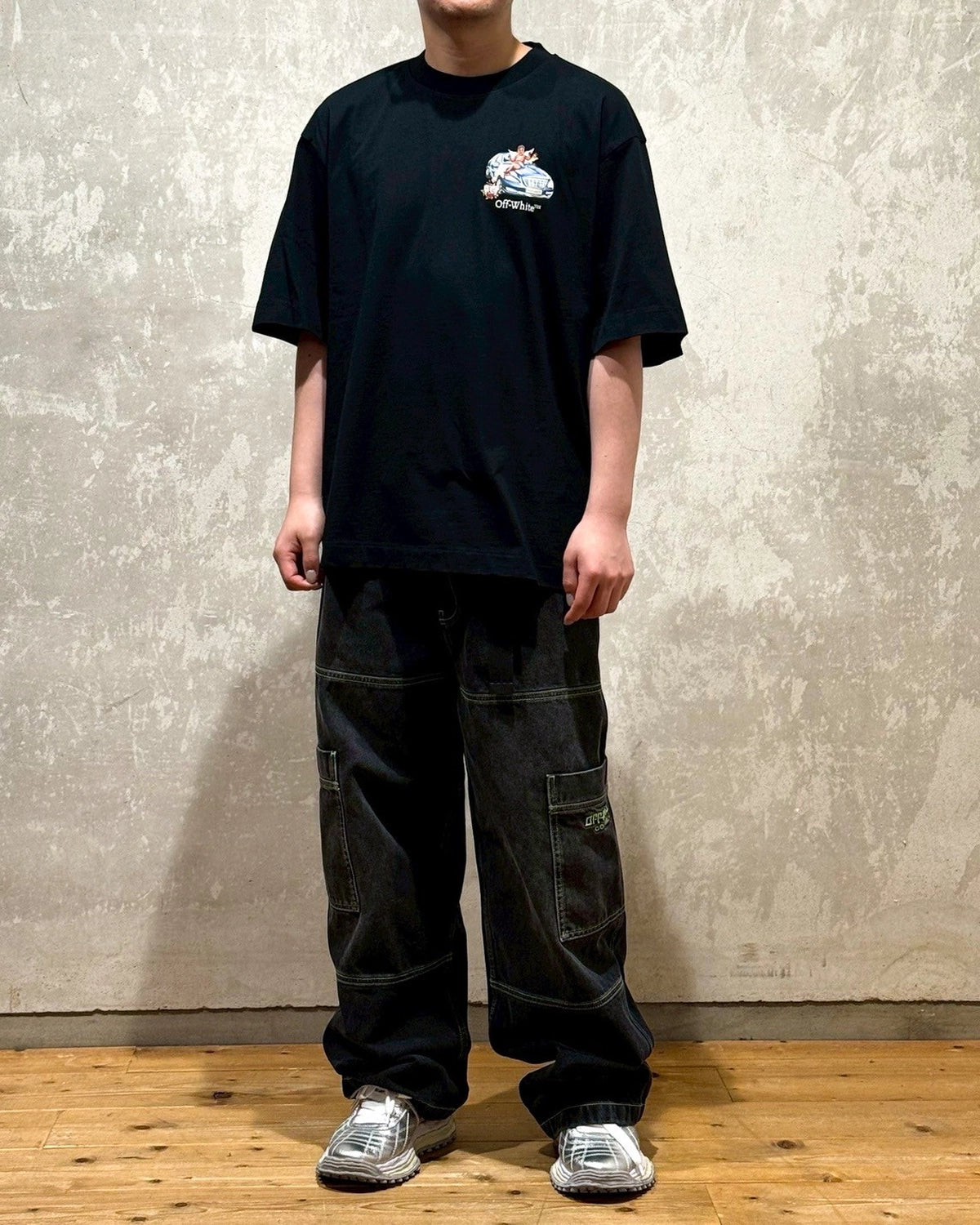 Off-White™ / FRESCO ARROW SKATE S/S TEE (OMAS25-RTW0043)