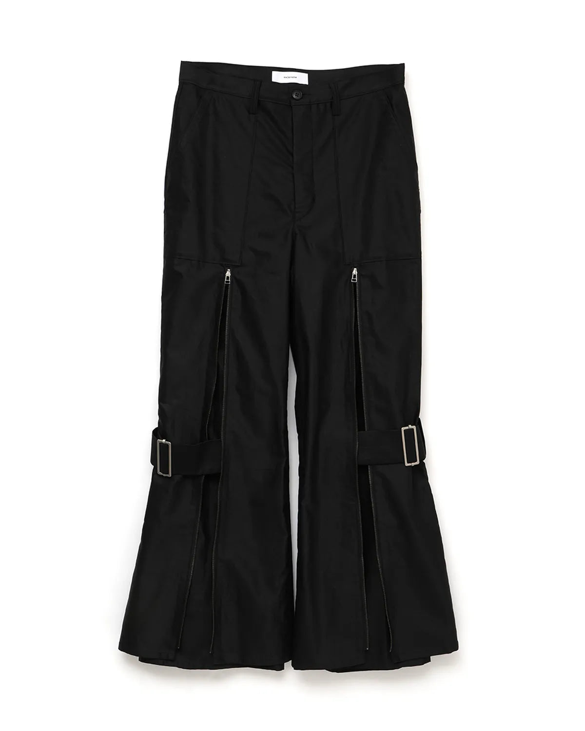 FACETASM の FLARE BONDAGE PANTS (MYK-PT-01)