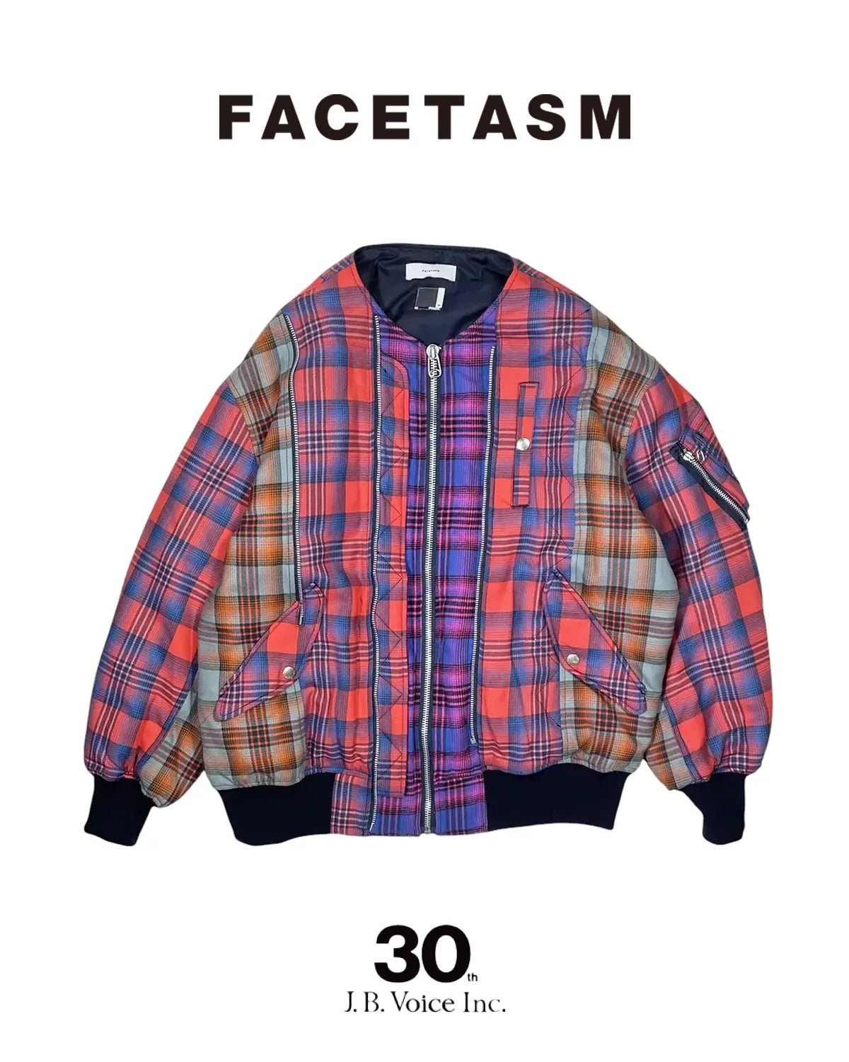 FACETASM (※J.B VOICE EXCLUSIVE ) の REMAKE BUG MA-1 for REGGAWS (RG-JK-U01)