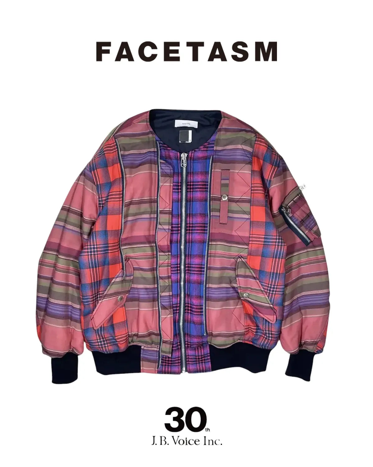 FACETASM (※J.B VOICE EXCLUSIVE ) の REMAKE BUG MA-1 for REGGAWS (RG-JK-U02)