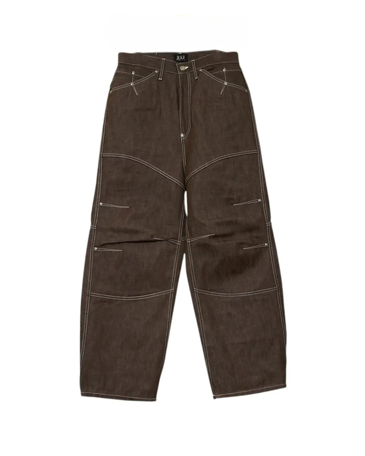 FAF/Fake As Flowers の Baggy Denim Pants (004341402)