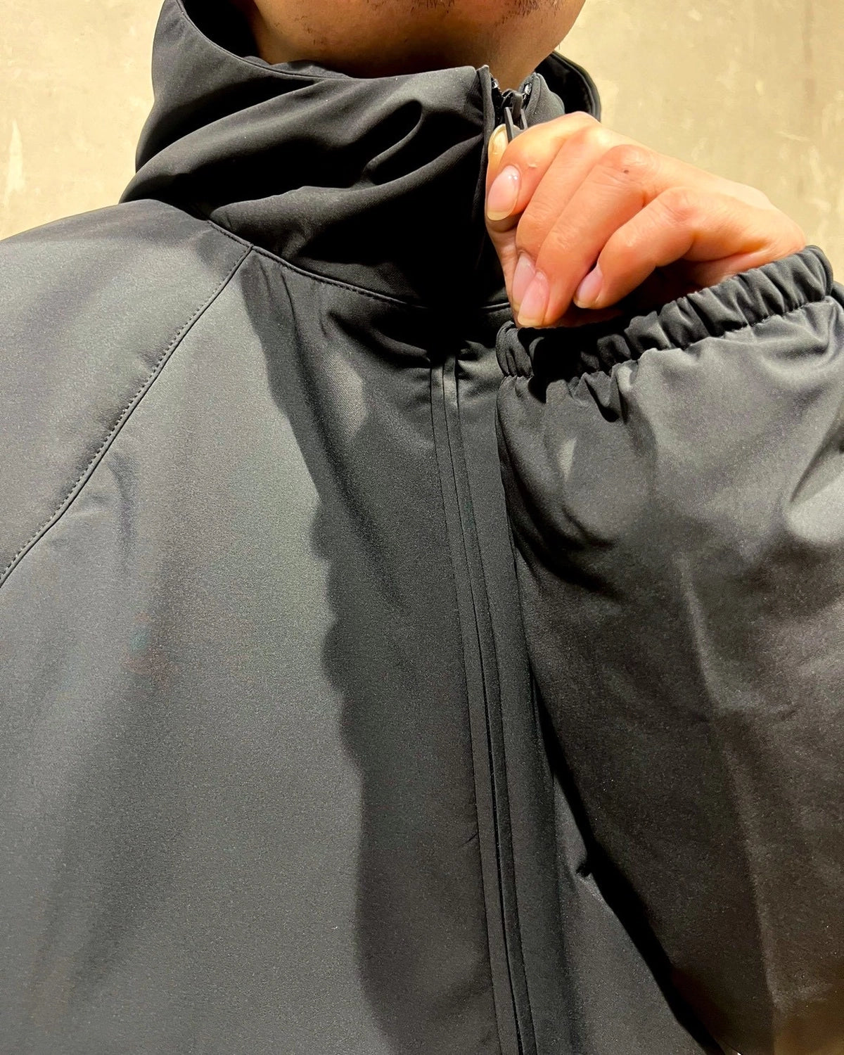 ESSENTIALS / HALF ZIP TRACK JACKET (202HO258271F)