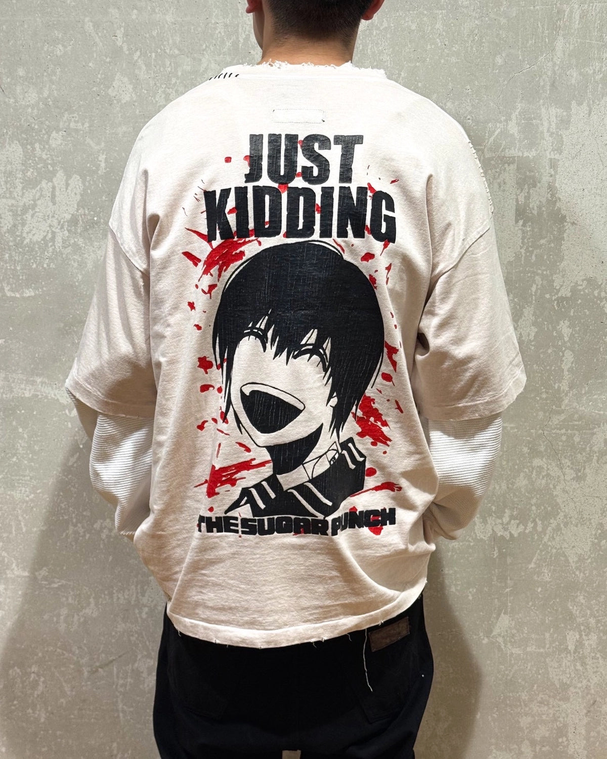 THE SUGAR PUNCH × MINUS × SAKAMOTO DAYS / S/S T-Shirt -NAGUMO- (TSMM25SM001)