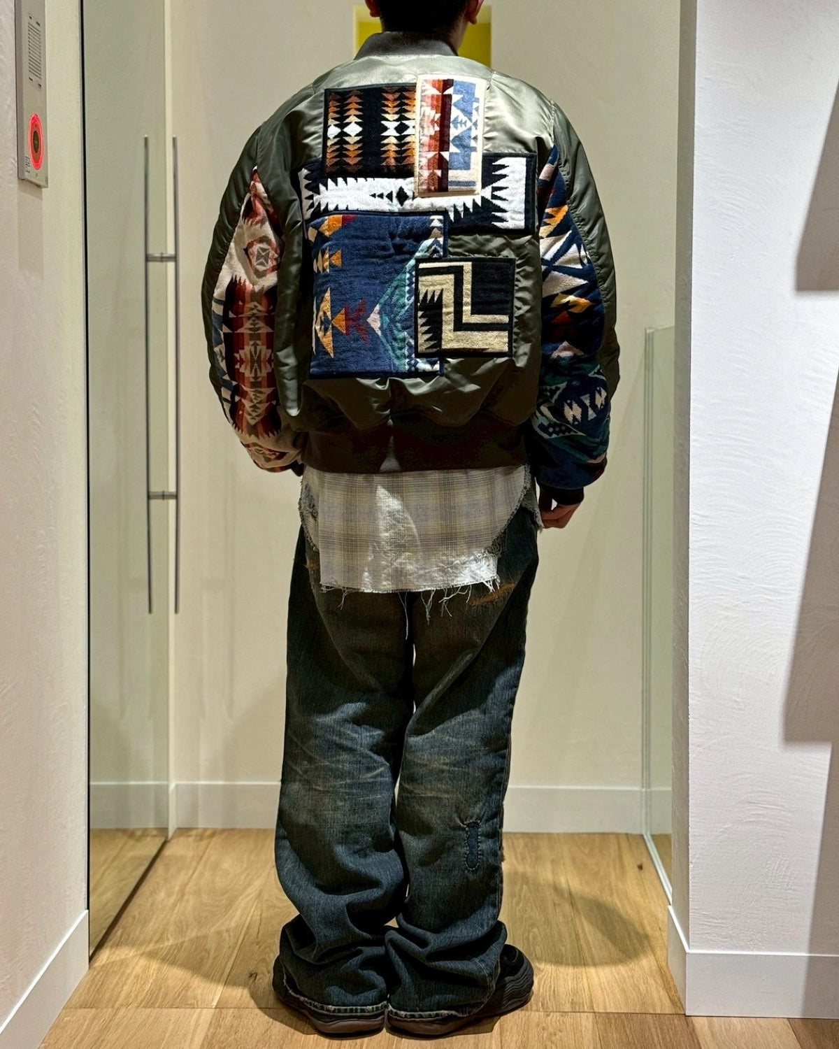 MIYAGIHIDETAKA × PENDLETON / MA-1 (MH044)