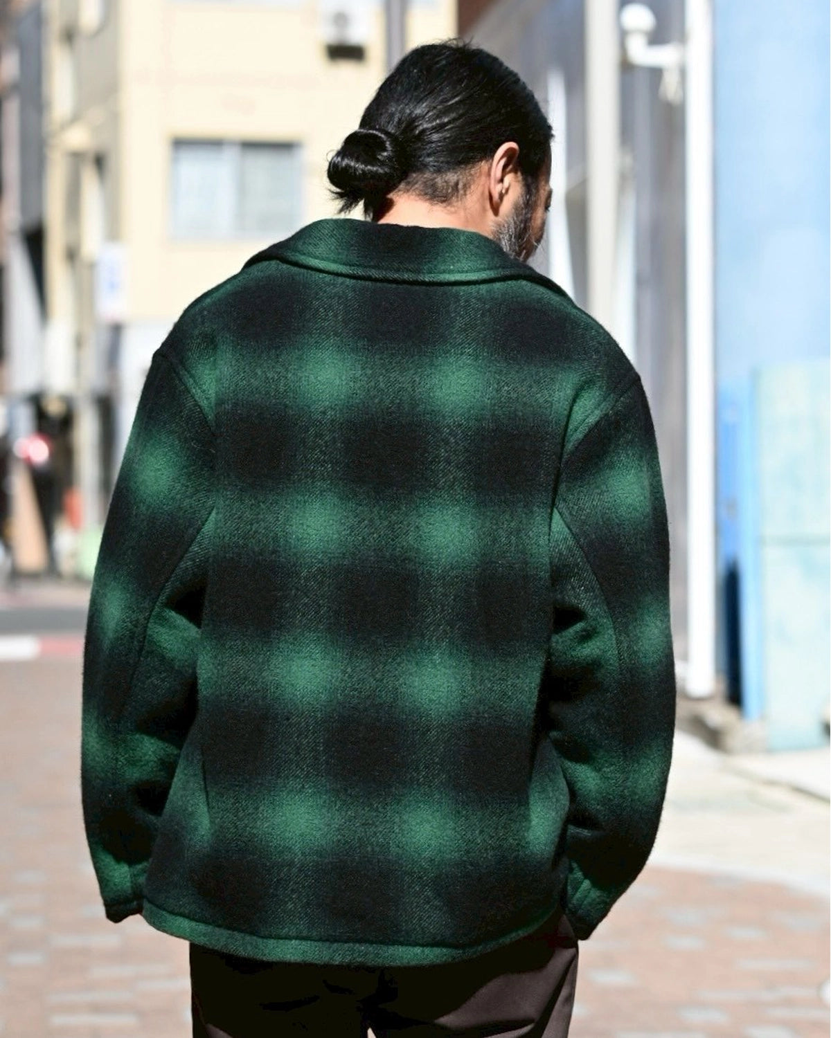 WACKO MARIA / OMBRE CHECK 50'S JACKET -TYPE-2- (25FW-WMO-BL19)