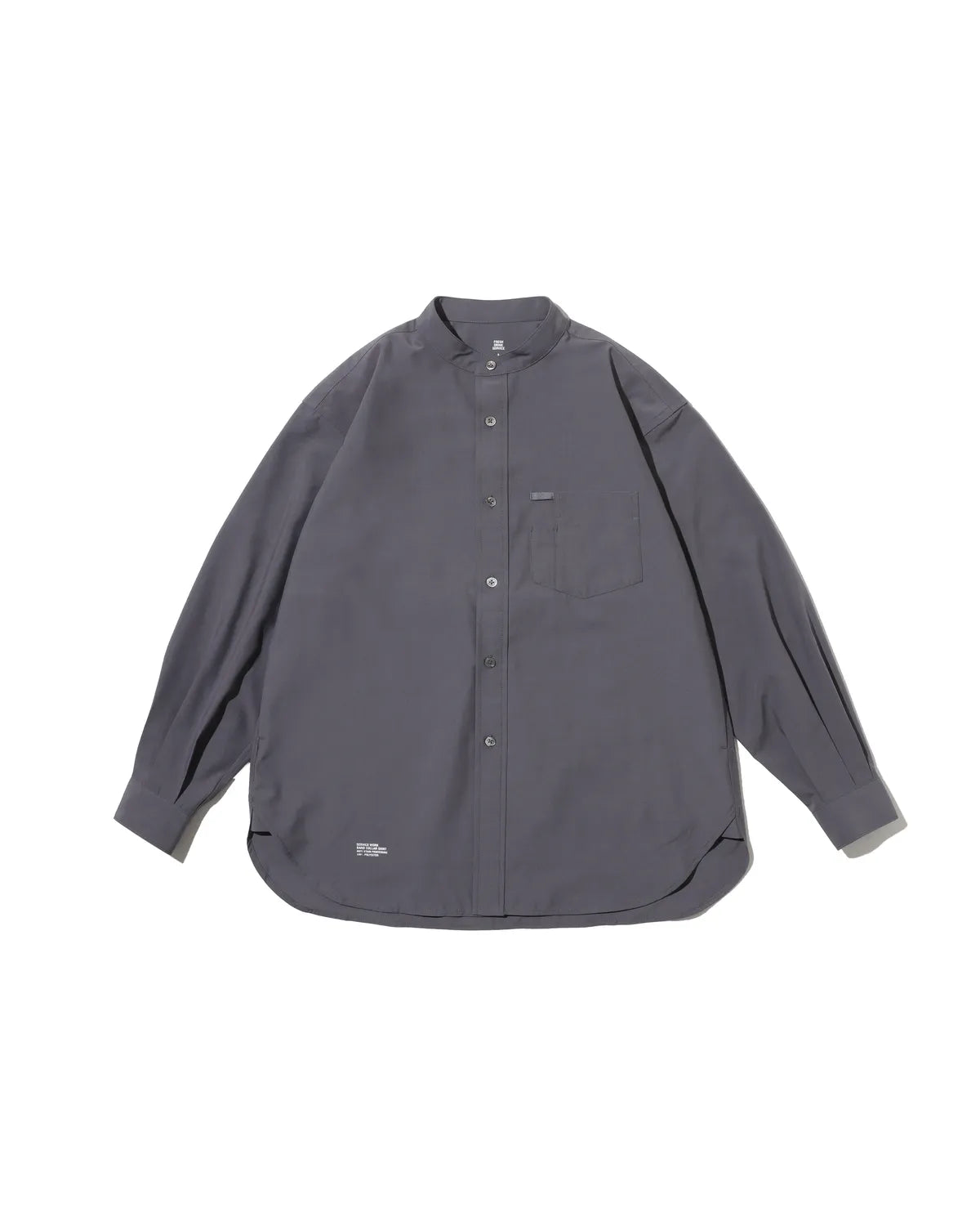 FreshService / SERVICE WORK BAND COLLAR SHIRT (FDS252-50114)