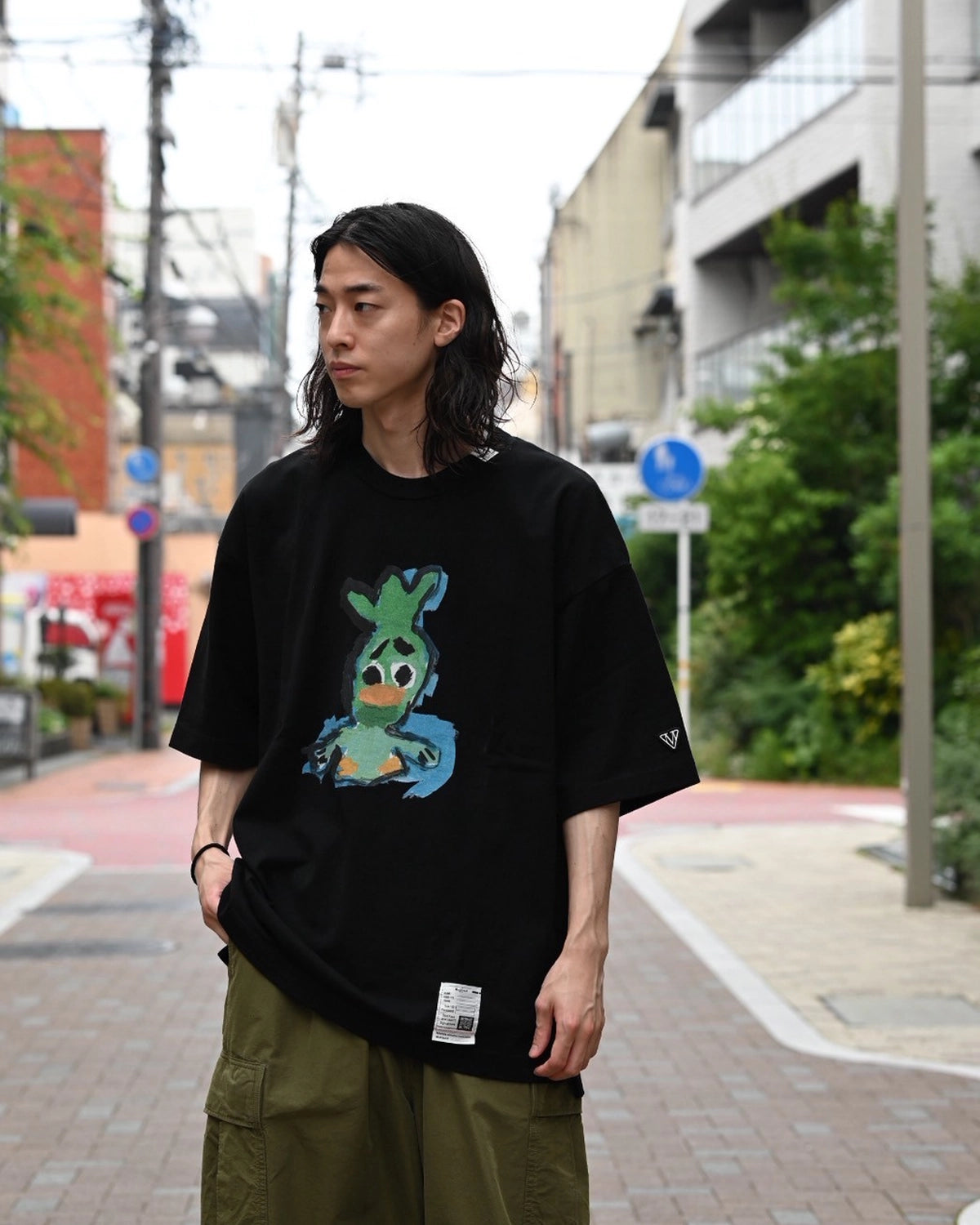 Maison MIHARA YASUHIRO / LEON PRINTED TEE (J15TS763)