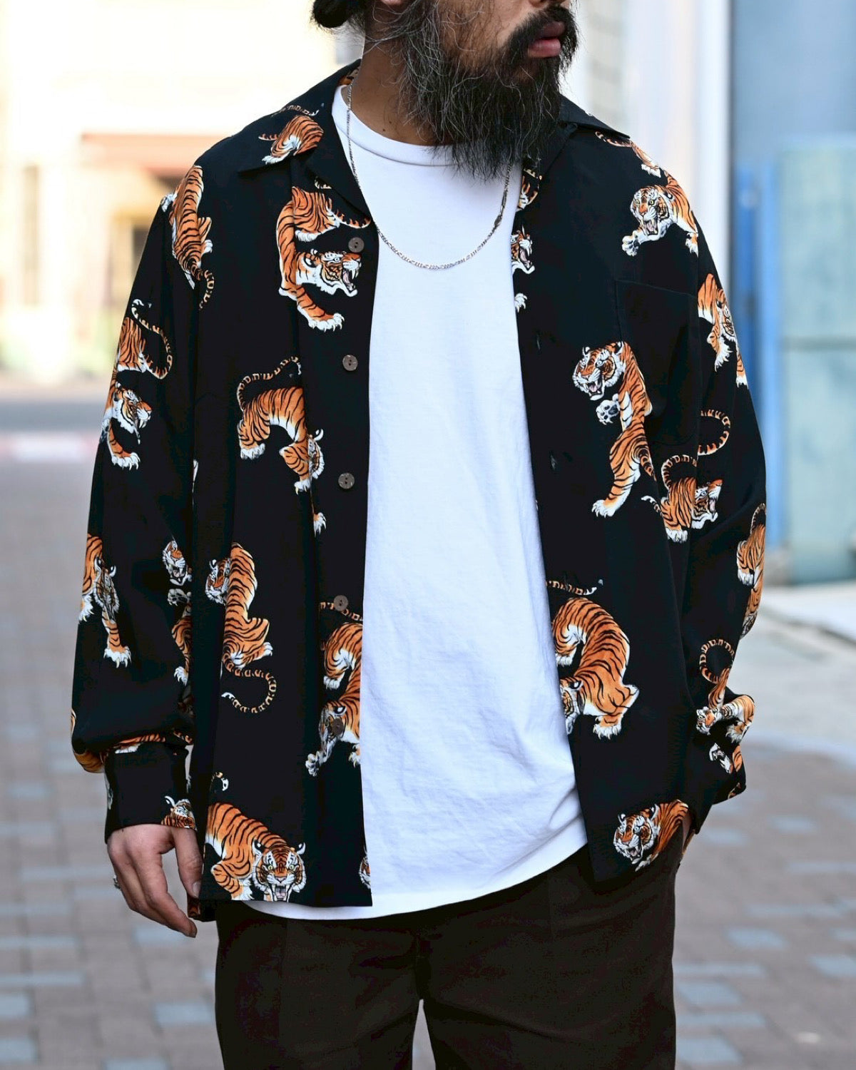 WACKO MARIA × TIM LEHI / HAWAIIAN SHIRT L/S (26SSE-WMS-HI05)