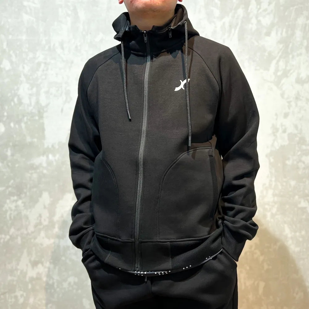 DEES / Sweat Zip Hoodie Black  (DE2302-CLT004)