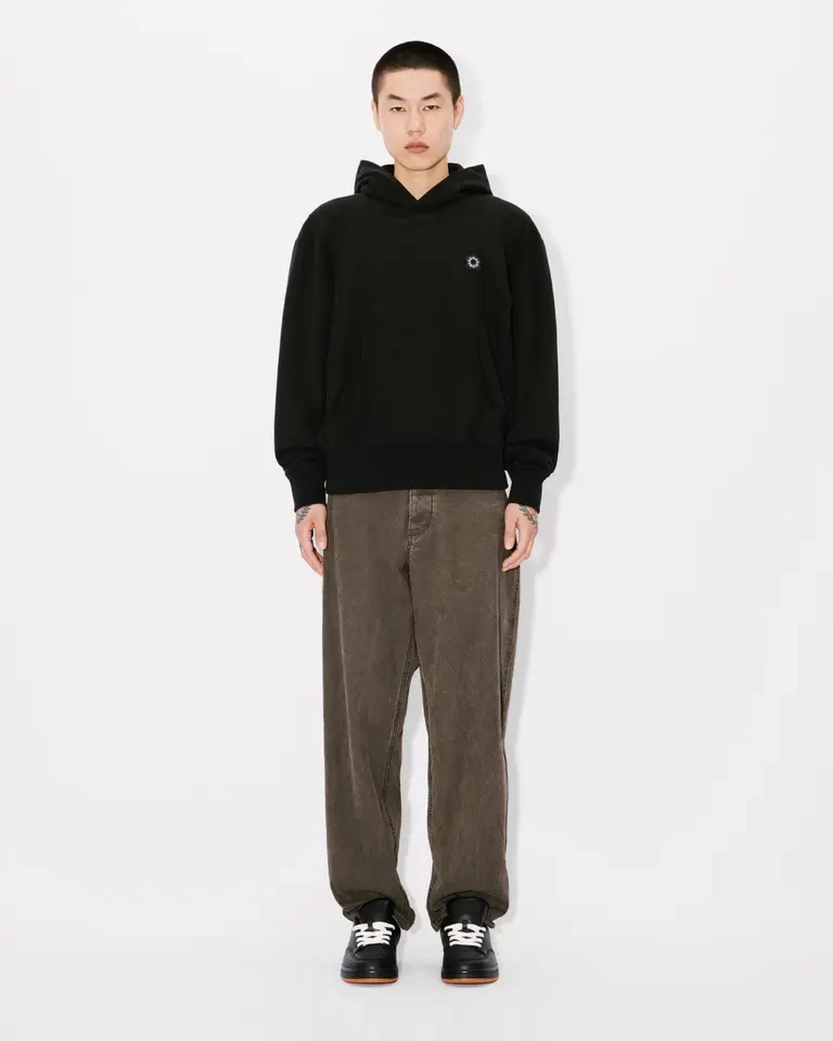 KENZO / 'Boke Flower 2.0' エンブロイダリー フーディー (FF55SW2554MC)