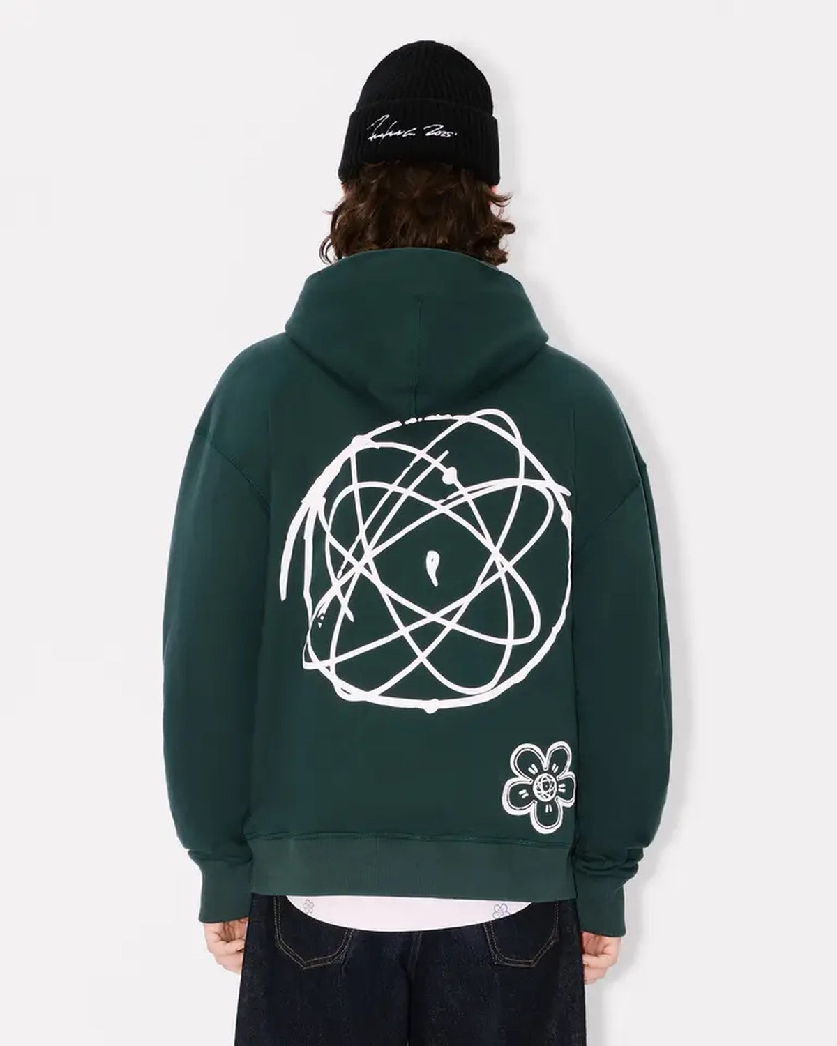 KENZO × Futura / 'Kenzo x Futura 2000' パデッド コットン フ―ディー (FF65HO5504SG)