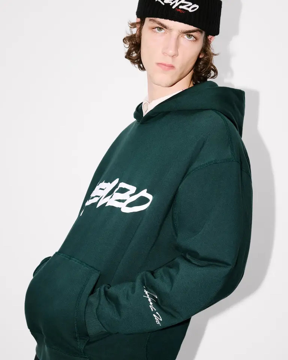 KENZO × Futura / 'Kenzo x Futura 2000' パデッド コットン フ―ディー (FF65HO5504SG)