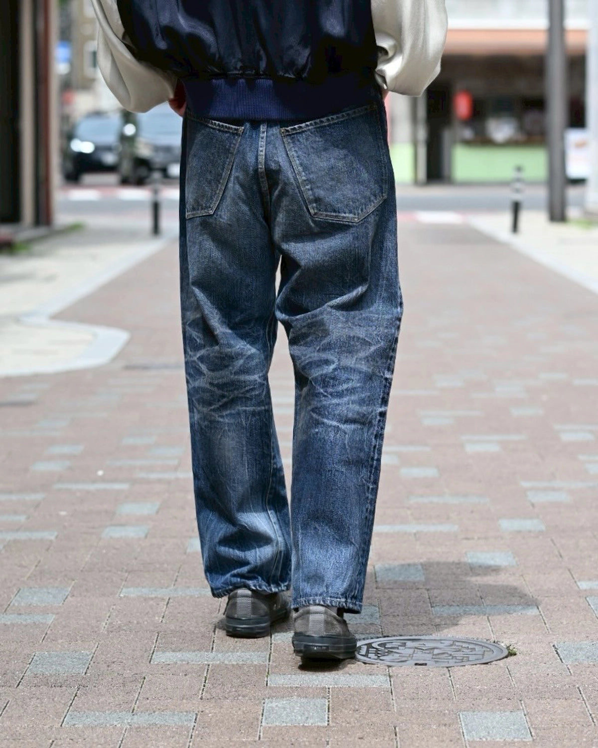 refomed / RIGHT HANDED DENIM PANTS "USED-2" (REPT-027U2)