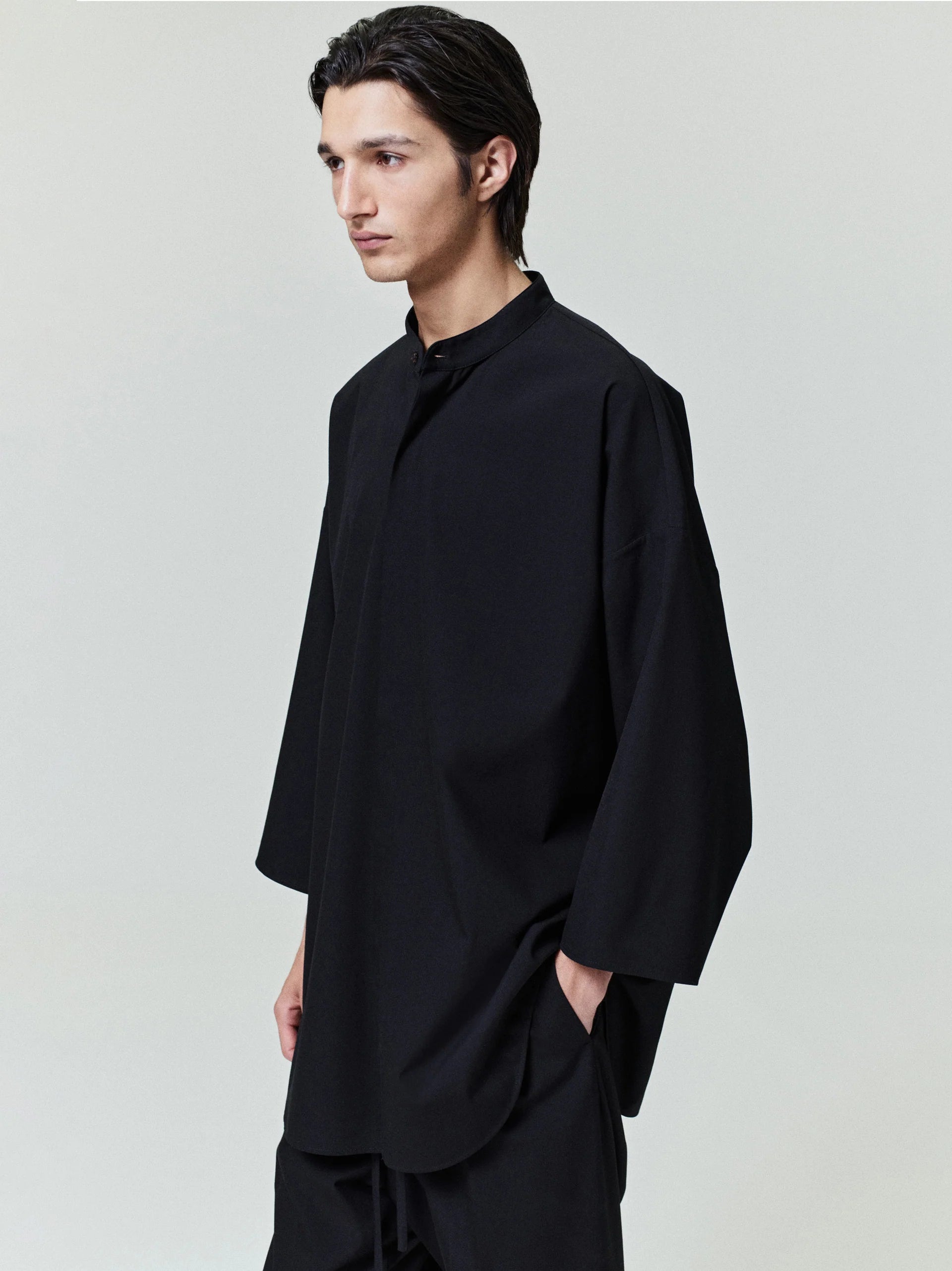 FEAR OF GOD / MANDARIN RELAXED SHIRT SS (FG9M60-606OXF)