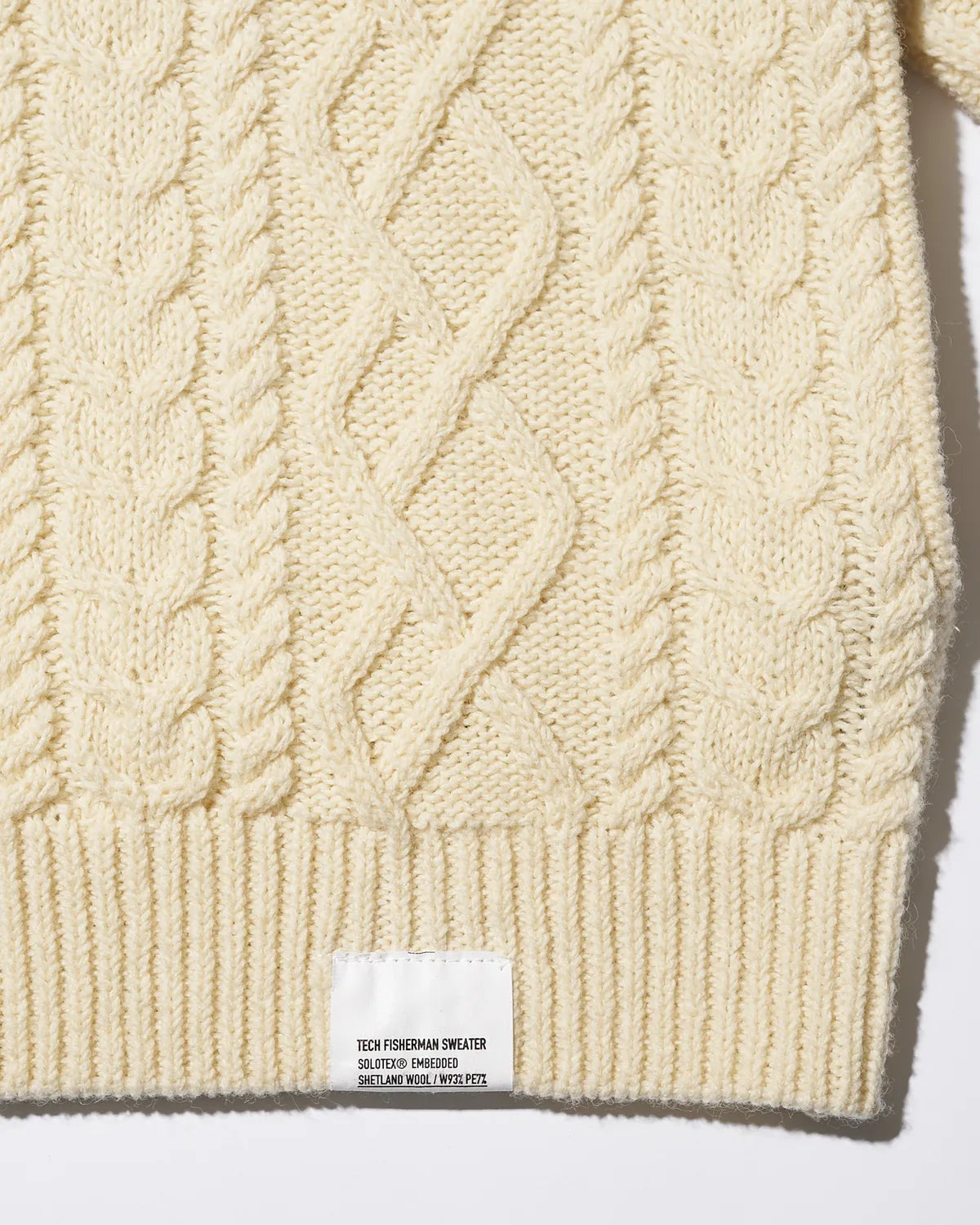 FreshService / SHETLAND WOOL × SOLOTEX® TECH FISHERMAN ZIP-UP (FSC253-80166)