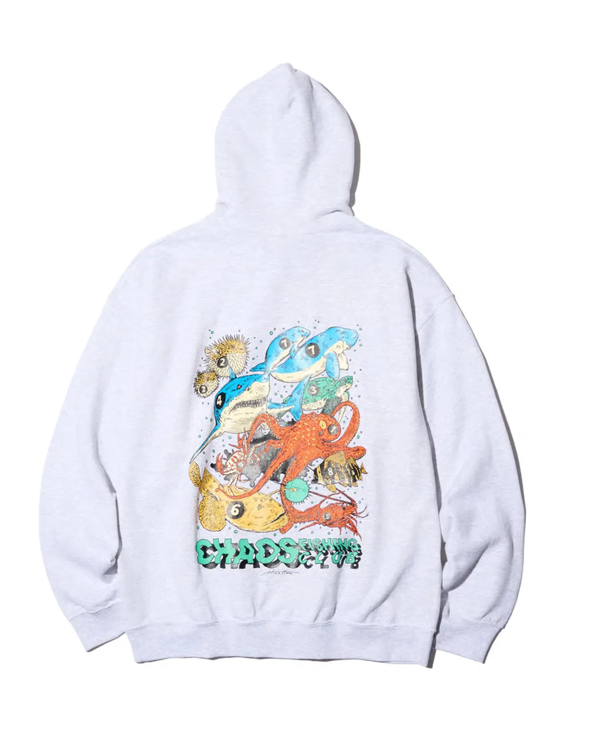Chaos Fishing Club / Road Of The Sea Hoodie (CFC-25AW-CUT03)