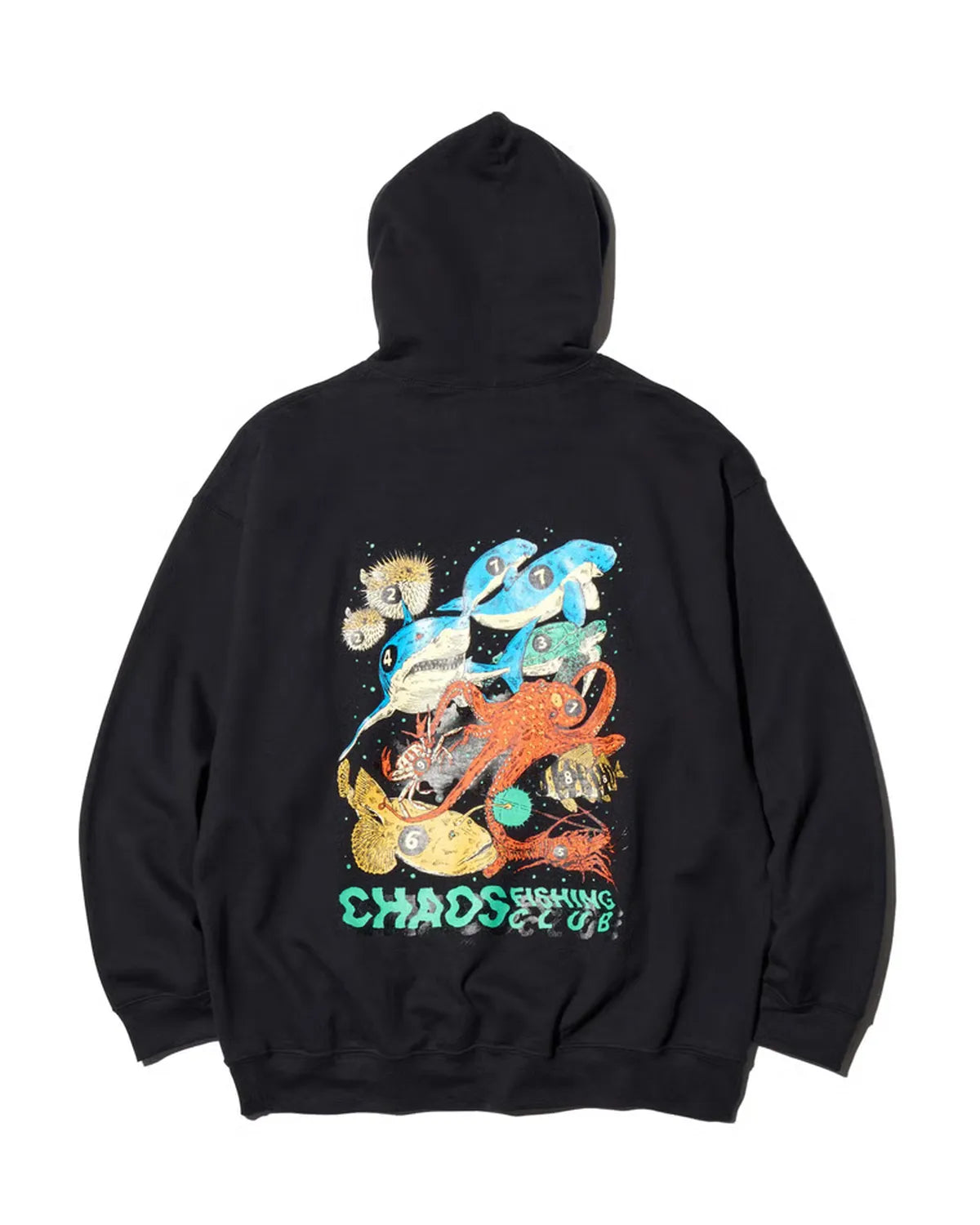 Chaos Fishing Club / Road Of The Sea Hoodie (CFC-25AW-CUT03)