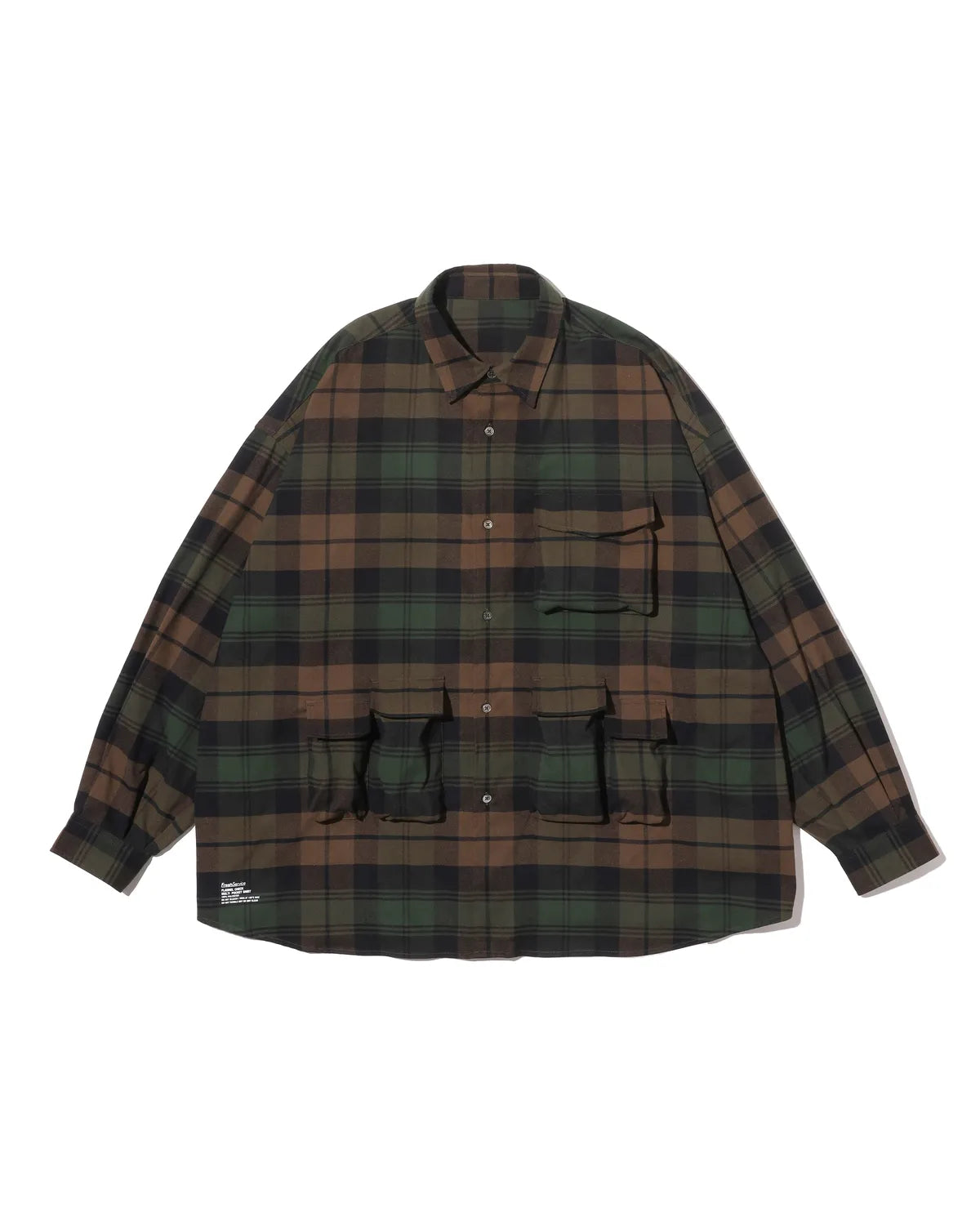 FreshService / FLANNEL CHECK MULTI POCKET SHIRT (FSC254-50059)