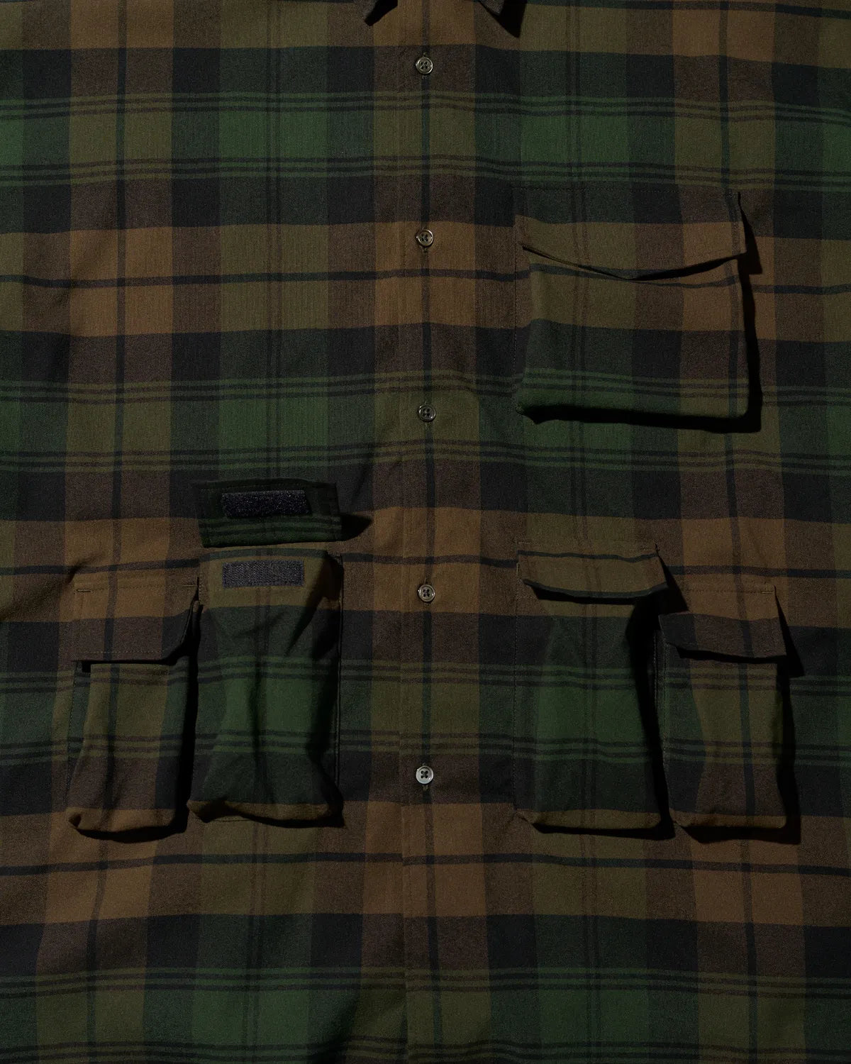 FreshService / FLANNEL CHECK MULTI POCKET SHIRT (FSC254-50059)