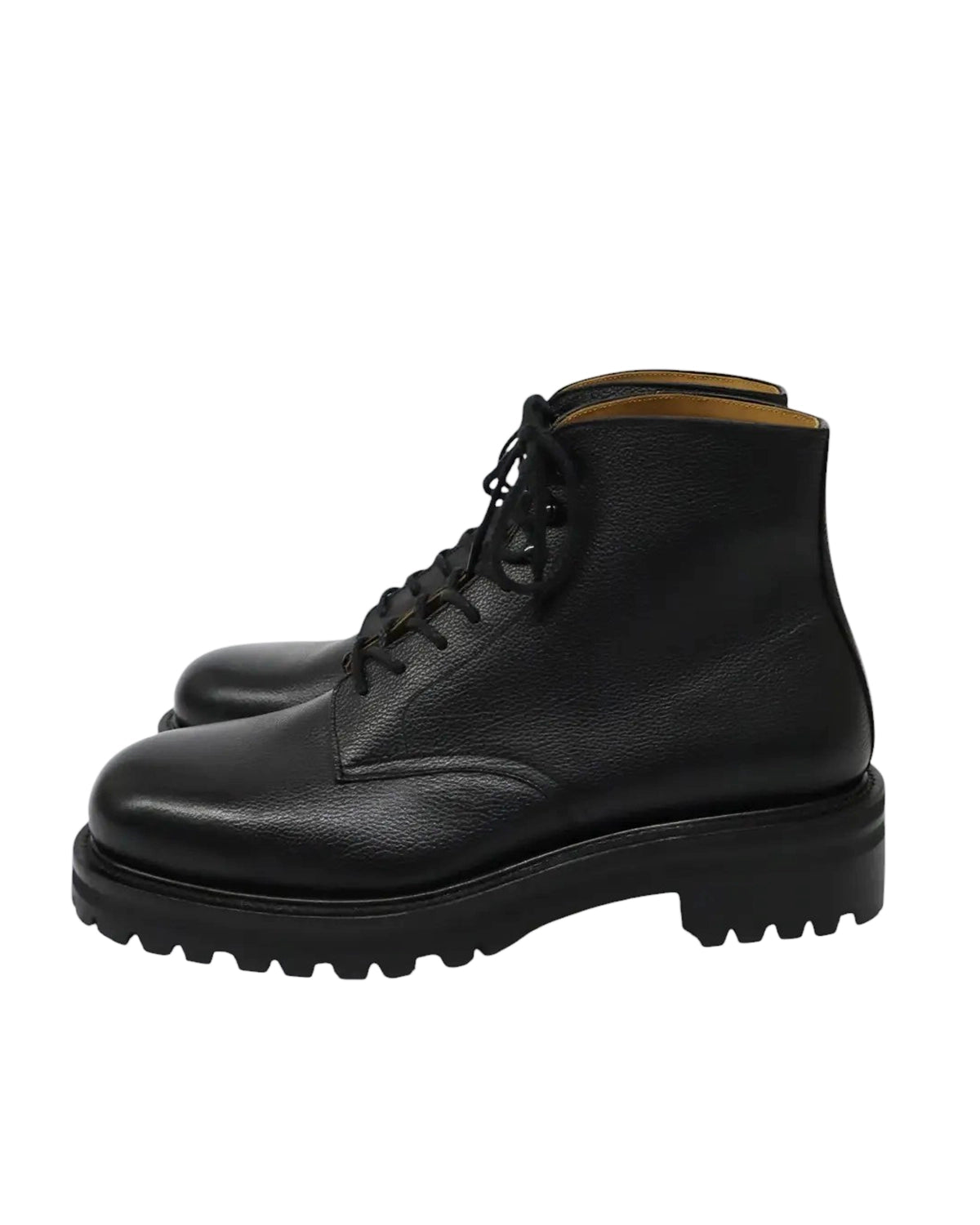 FOOTWORKS の Lace-up shoes in grain leather (F03-0002M)