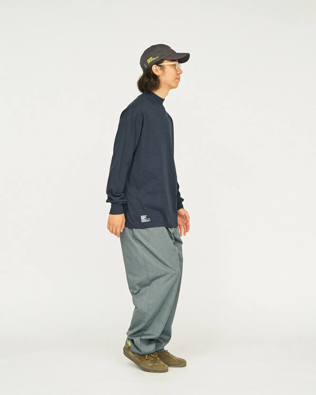 FreshService / 2-PACK CORPORATE L/S MOCK NECK TEE (FSP253-70008B)