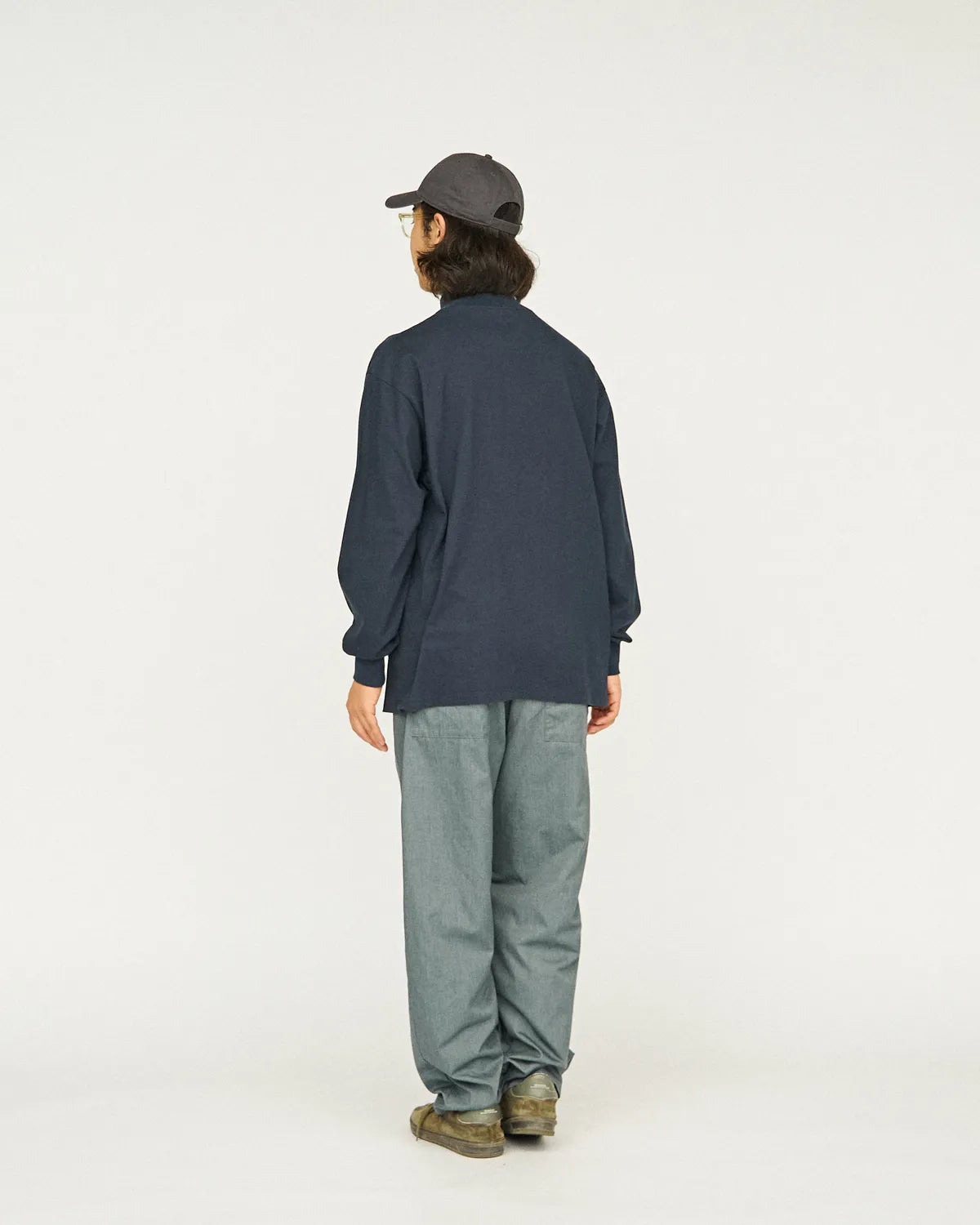 FreshService / 2-PACK CORPORATE L/S MOCK NECK TEE (FSP253-70008B)