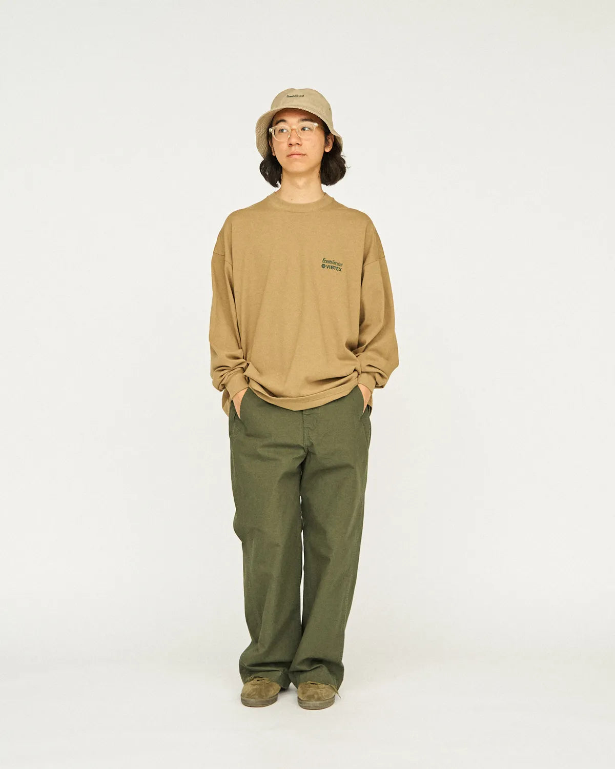 FreshService × VIBTEX / VIBTEX for FreshService L/S CREW NECK TEE (FSC254-70002B)