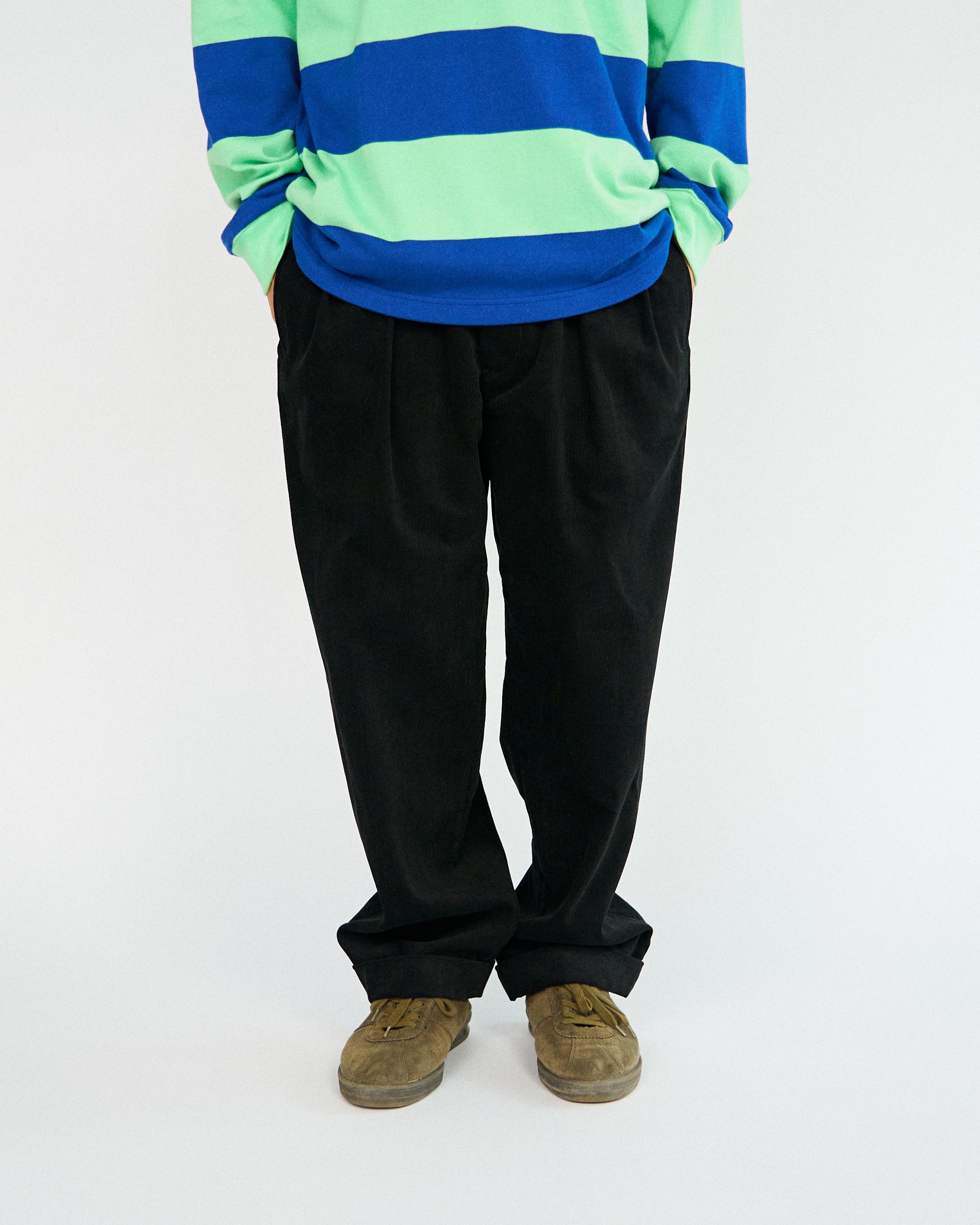 TapWater / Corduroy Tuck Trousers